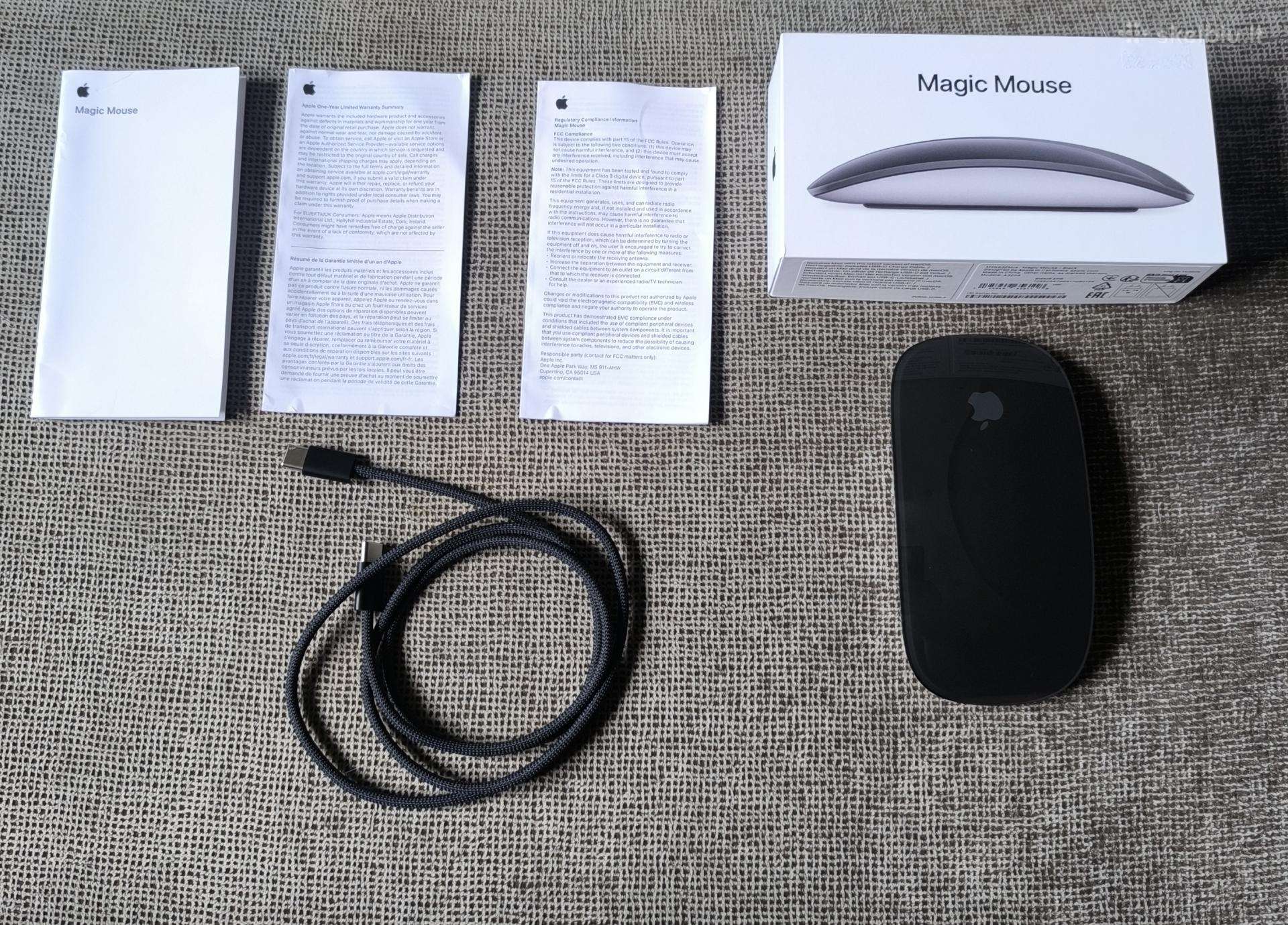 Apple Magic Mouse Black (Usb - C)