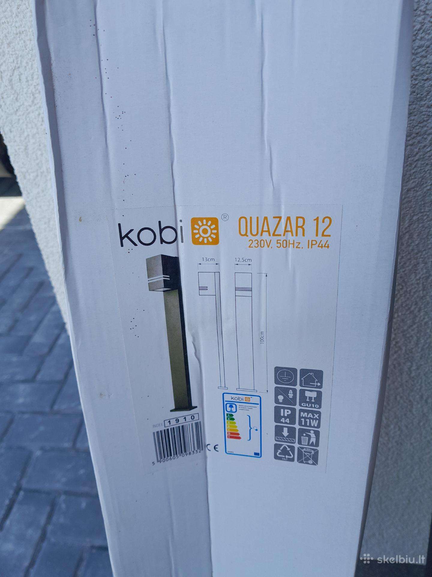 Lauko sviestuvas pastatomas kobi quazar 12