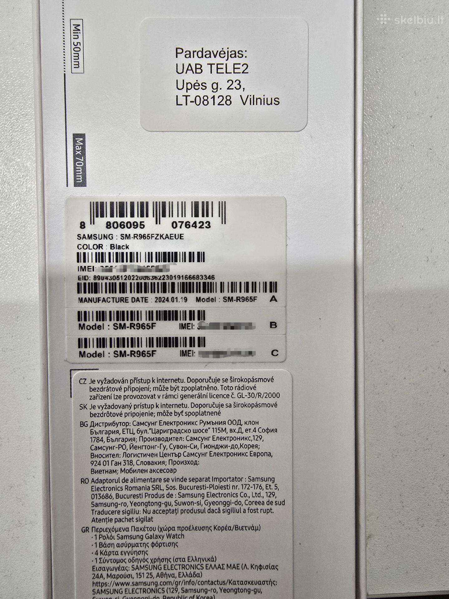 Samsung Galaxy Watch 6 clasic Lte