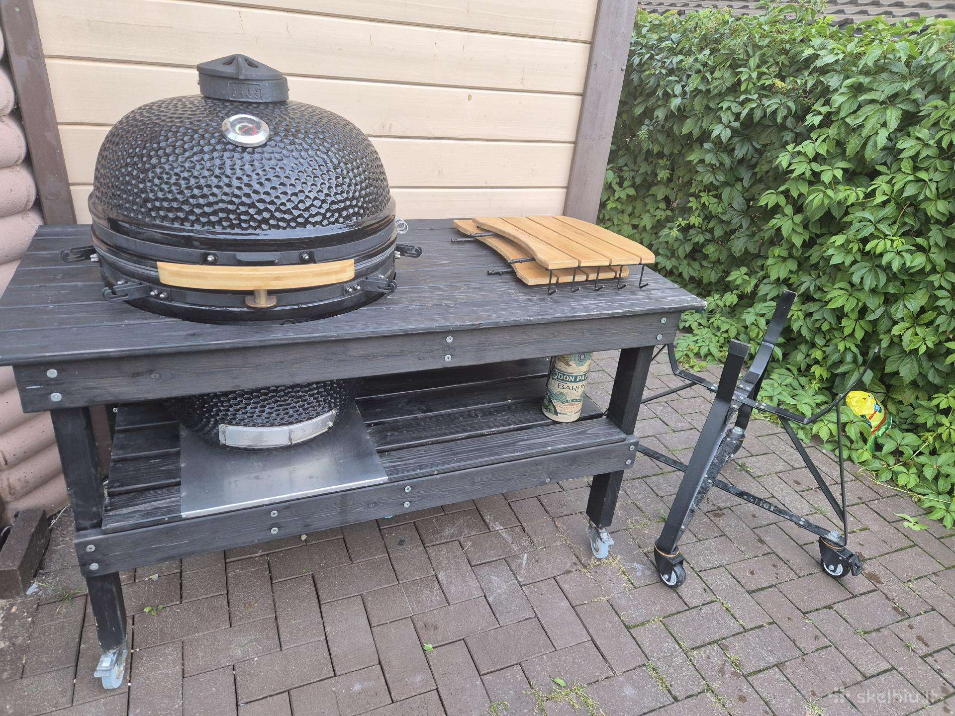 Kepsninė Kamado Bono Grande su originaliu stalu