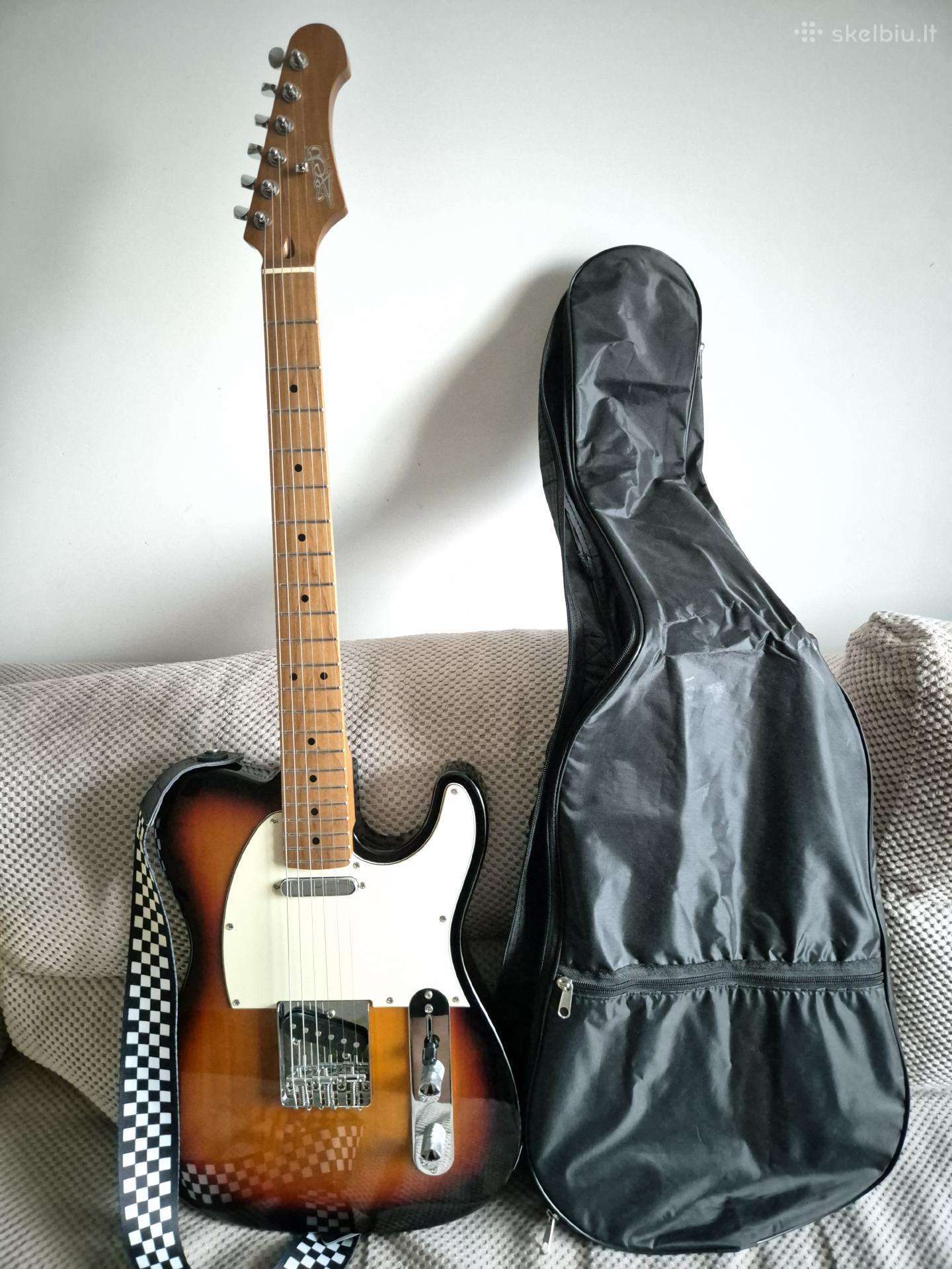 Elektrinė gitara Jet telecaster, kaip nauja