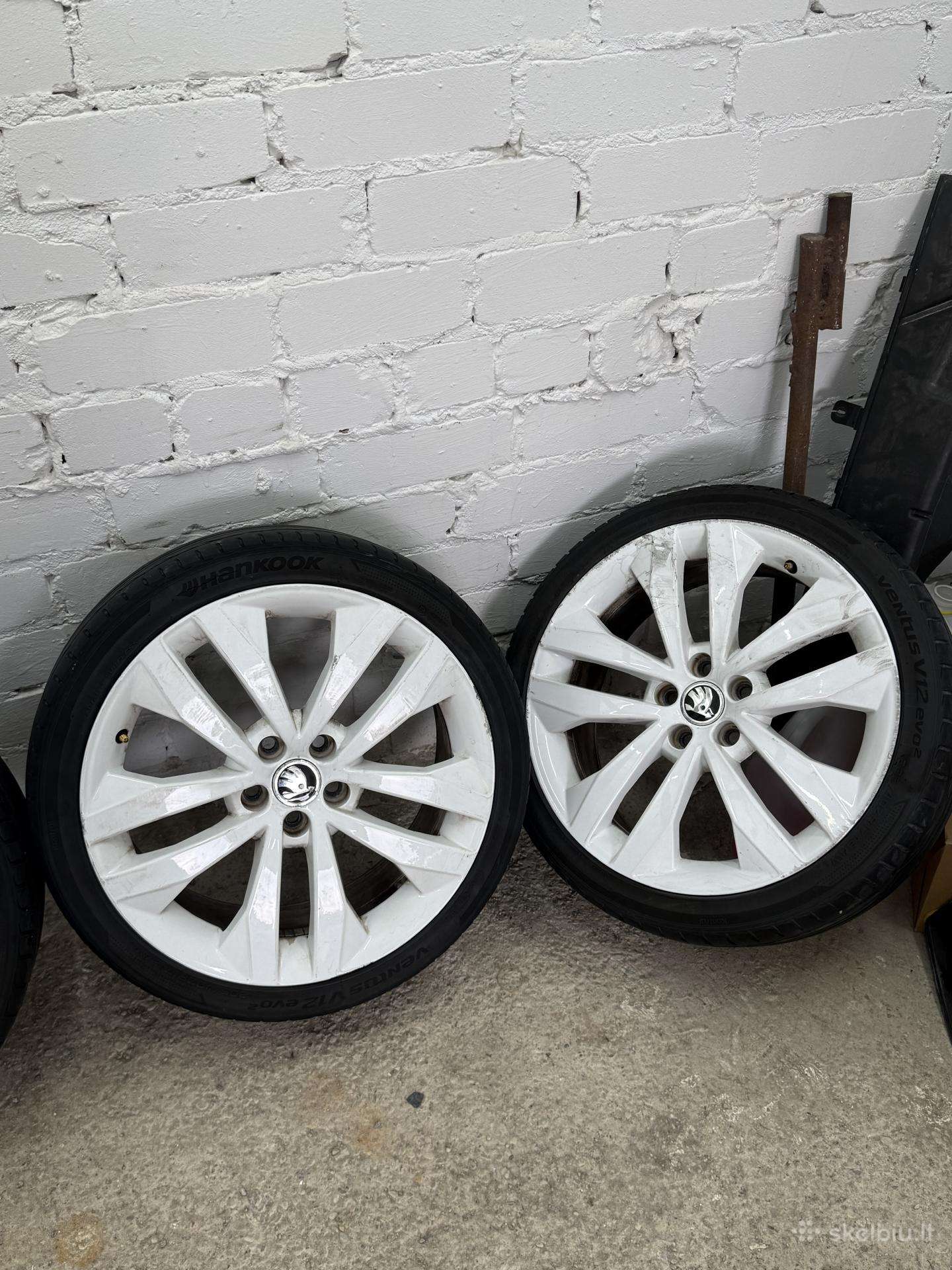 5x100 originalūs škoda Wrs Ratlankiai