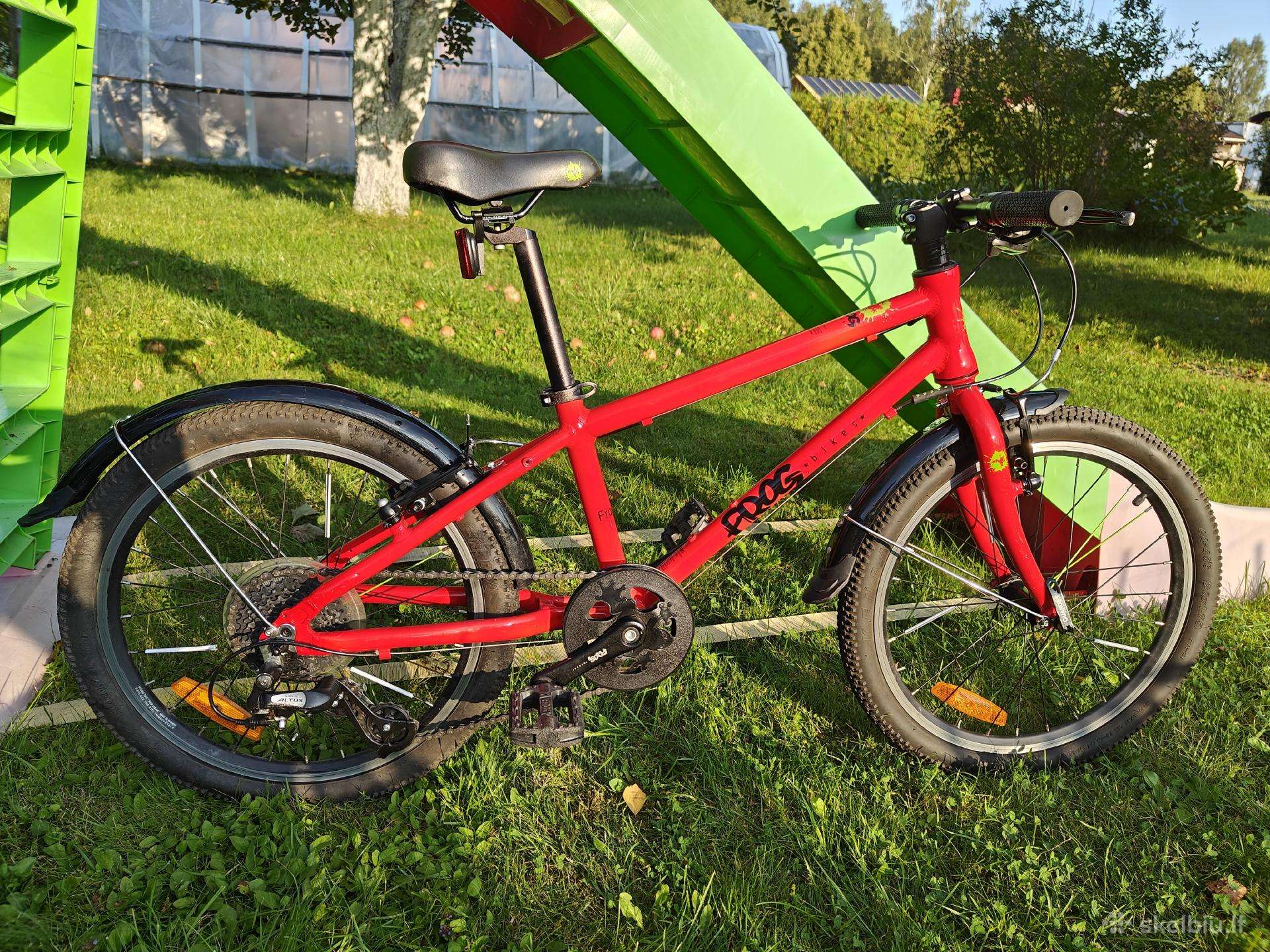Frog 55 – lengvas 20" vaikiškas dviratis