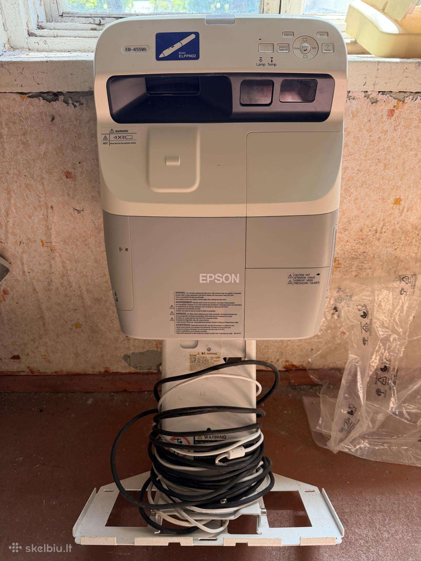 Epson bright Link 450 Wi. projektorius.