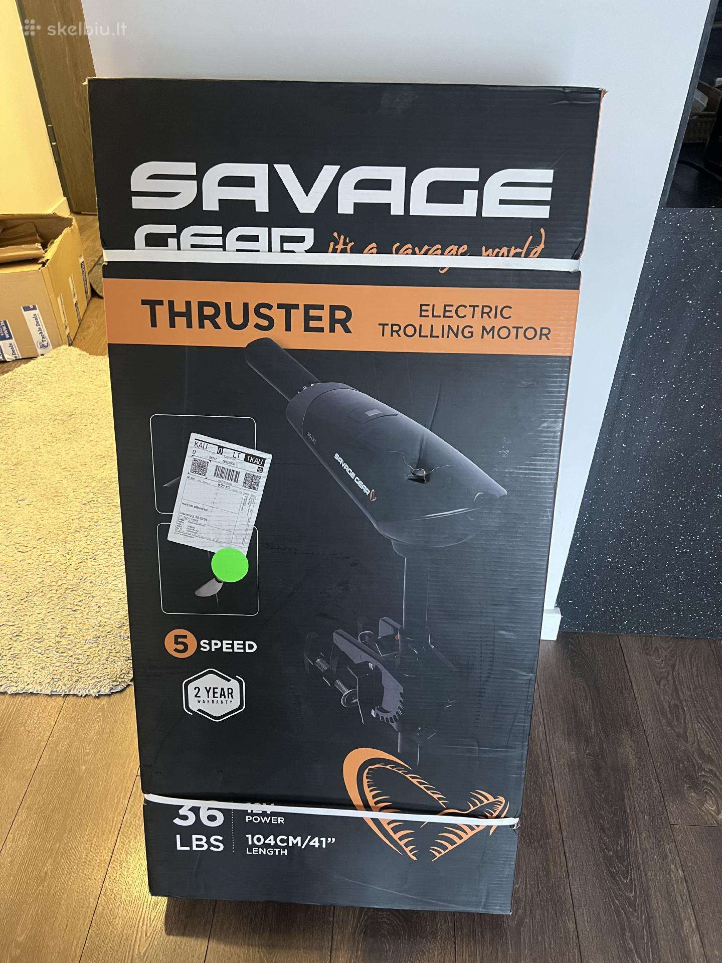 Savage gear 36lbs thurster variklis