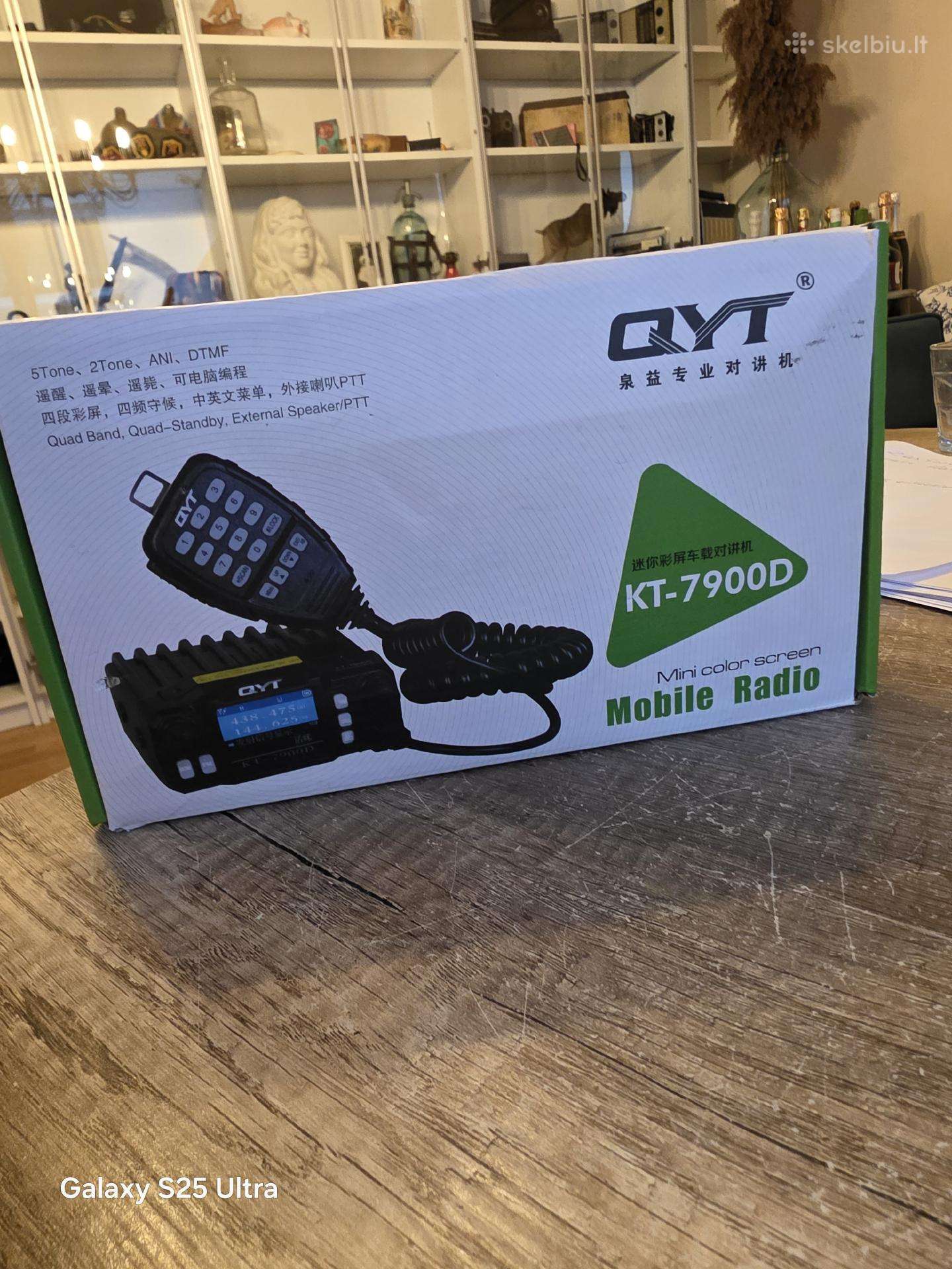 Qyt Kt-7900d automobilio racija