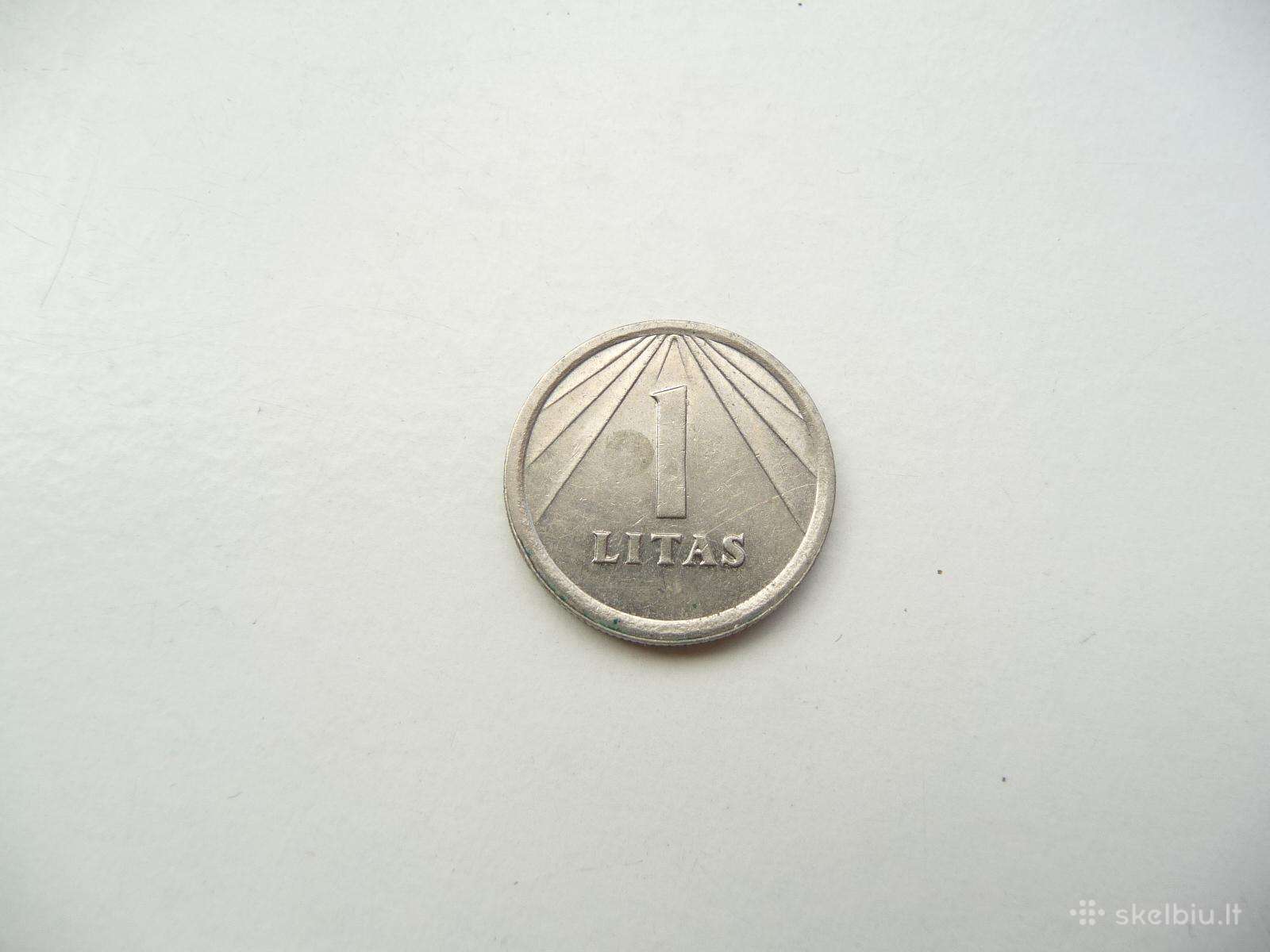 1991 metų 1 litas