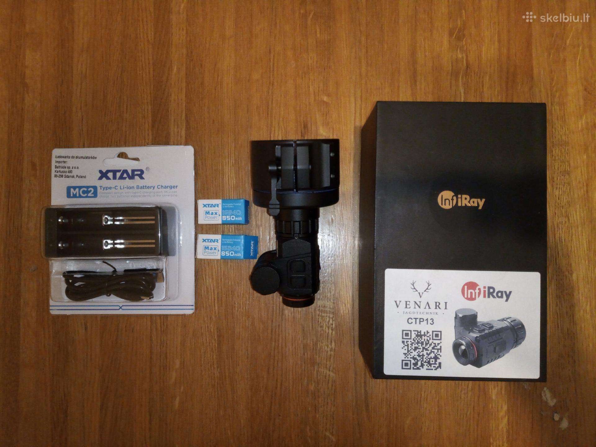 Infiray ctp 13 + Rusan Arm52 + Xtar Mc2