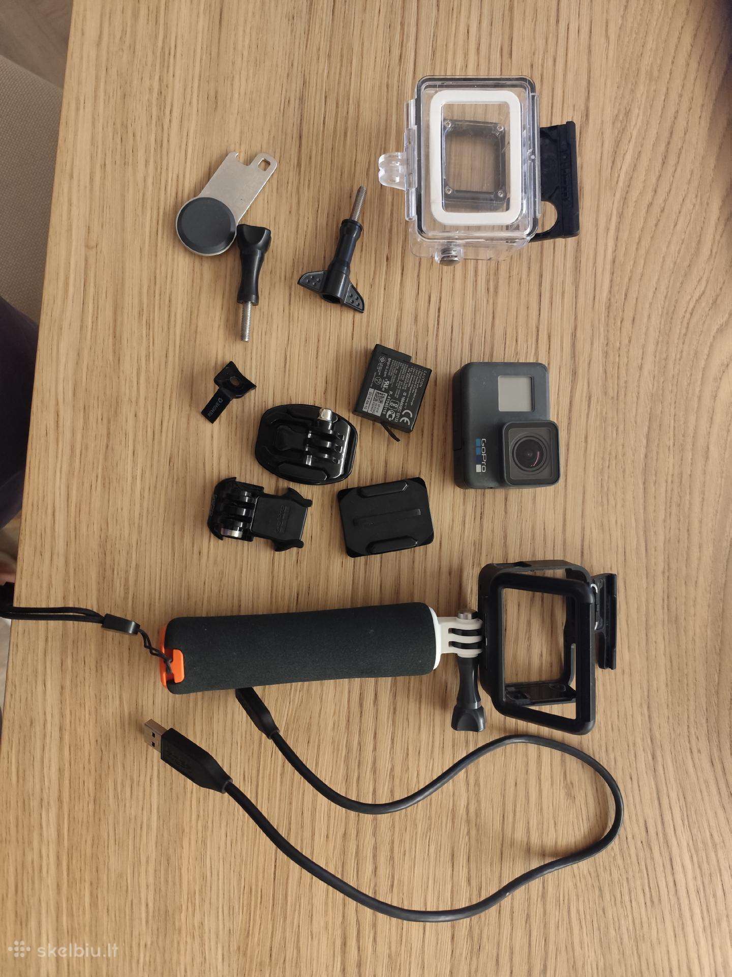 Gopro hero 6 black su priedais