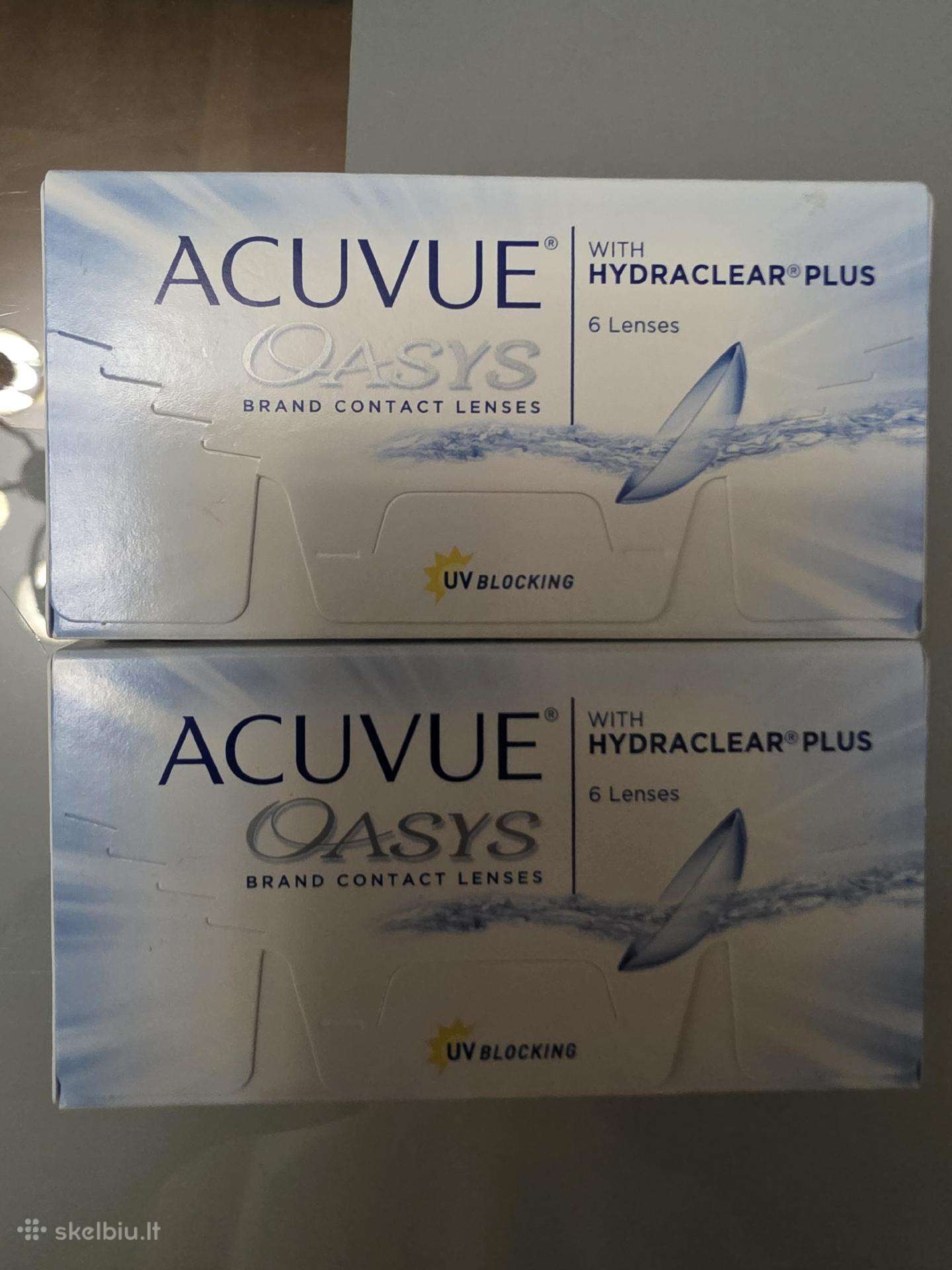 Acuvue Oasys -3.00hydraclear Plus dvisavaitiniai