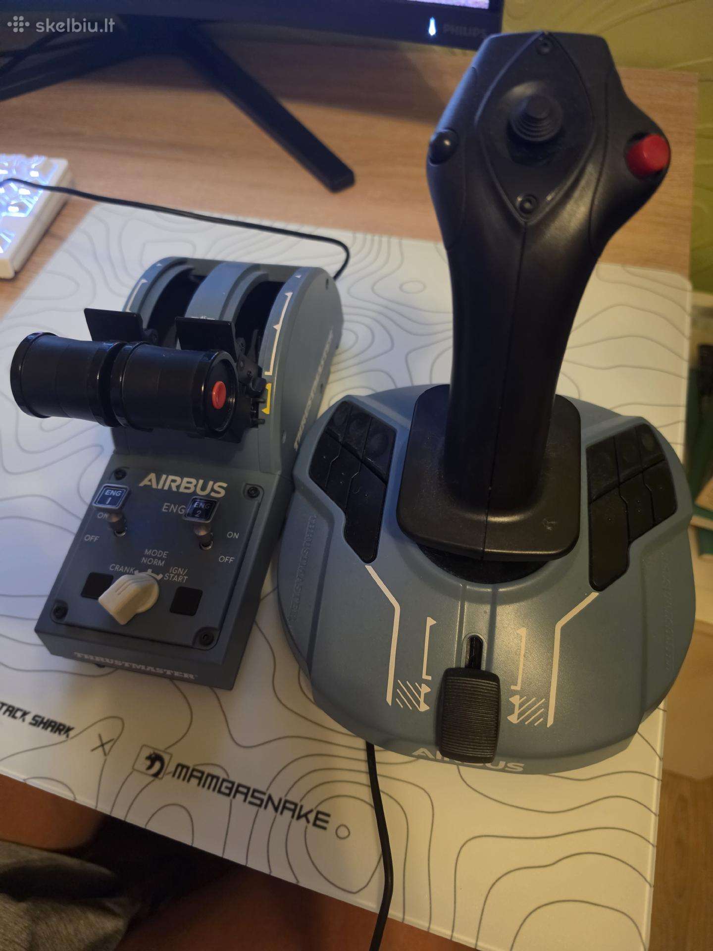 Thrustmaster Tca Airbus Edition joystick+throttle