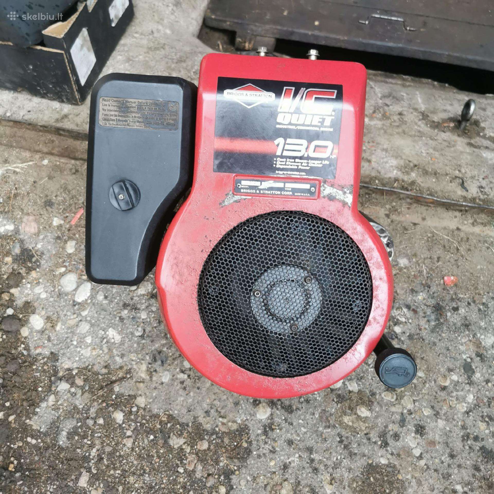 13ag briggs variklis sodo traktoriuko
