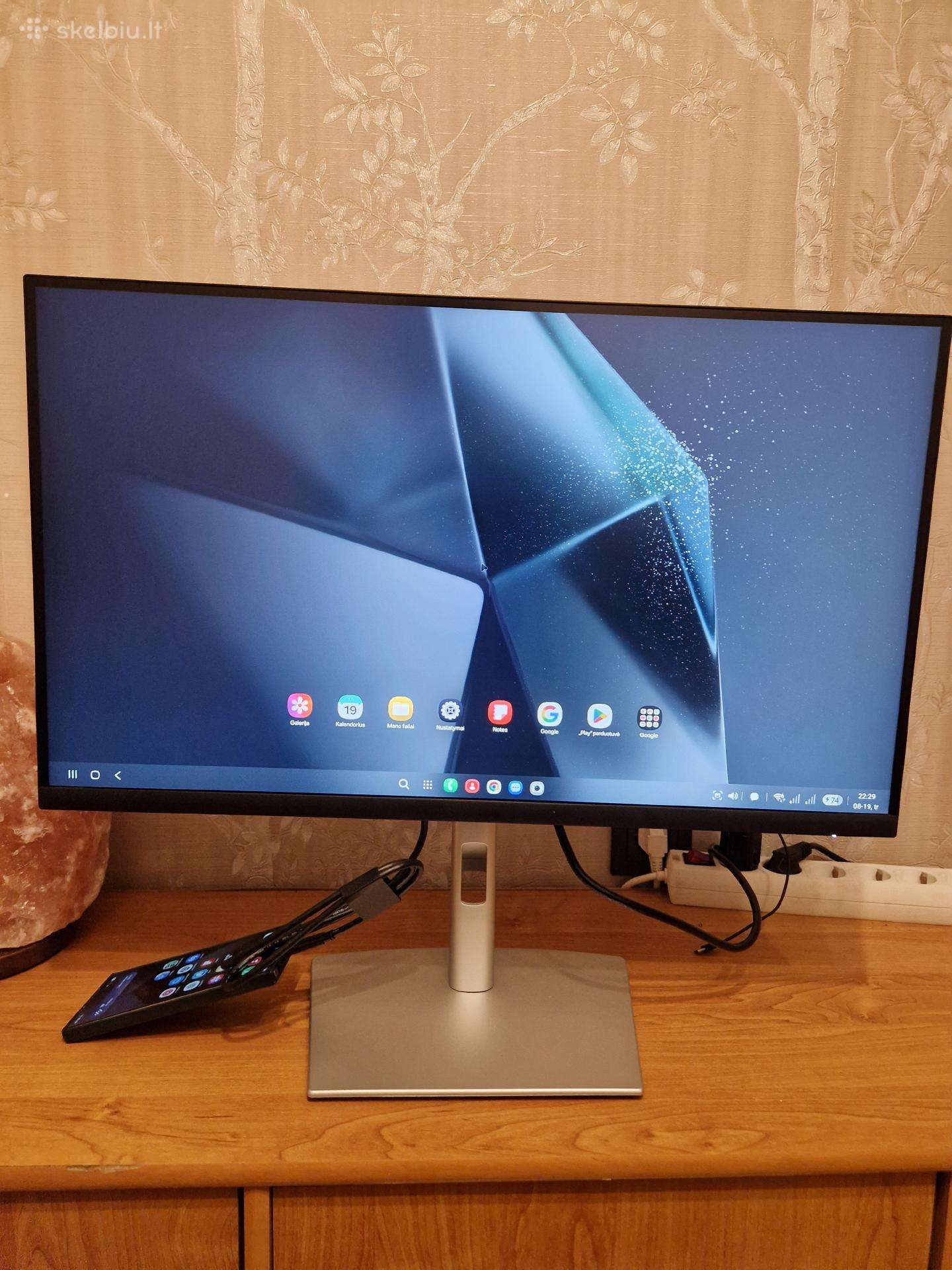 Dell P2723qe monitorius type-c lan 4k