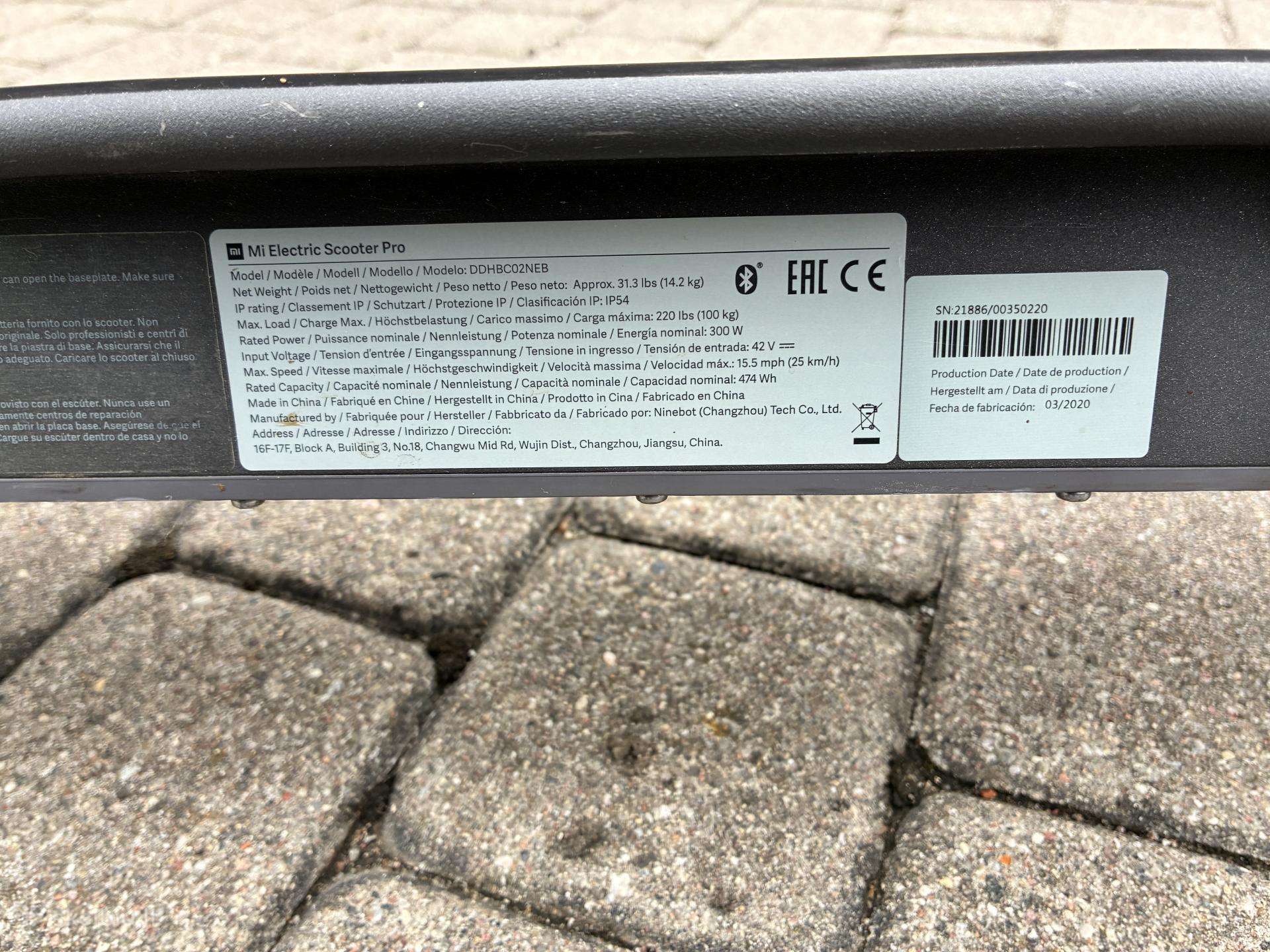 Electric scooter Xiaomi