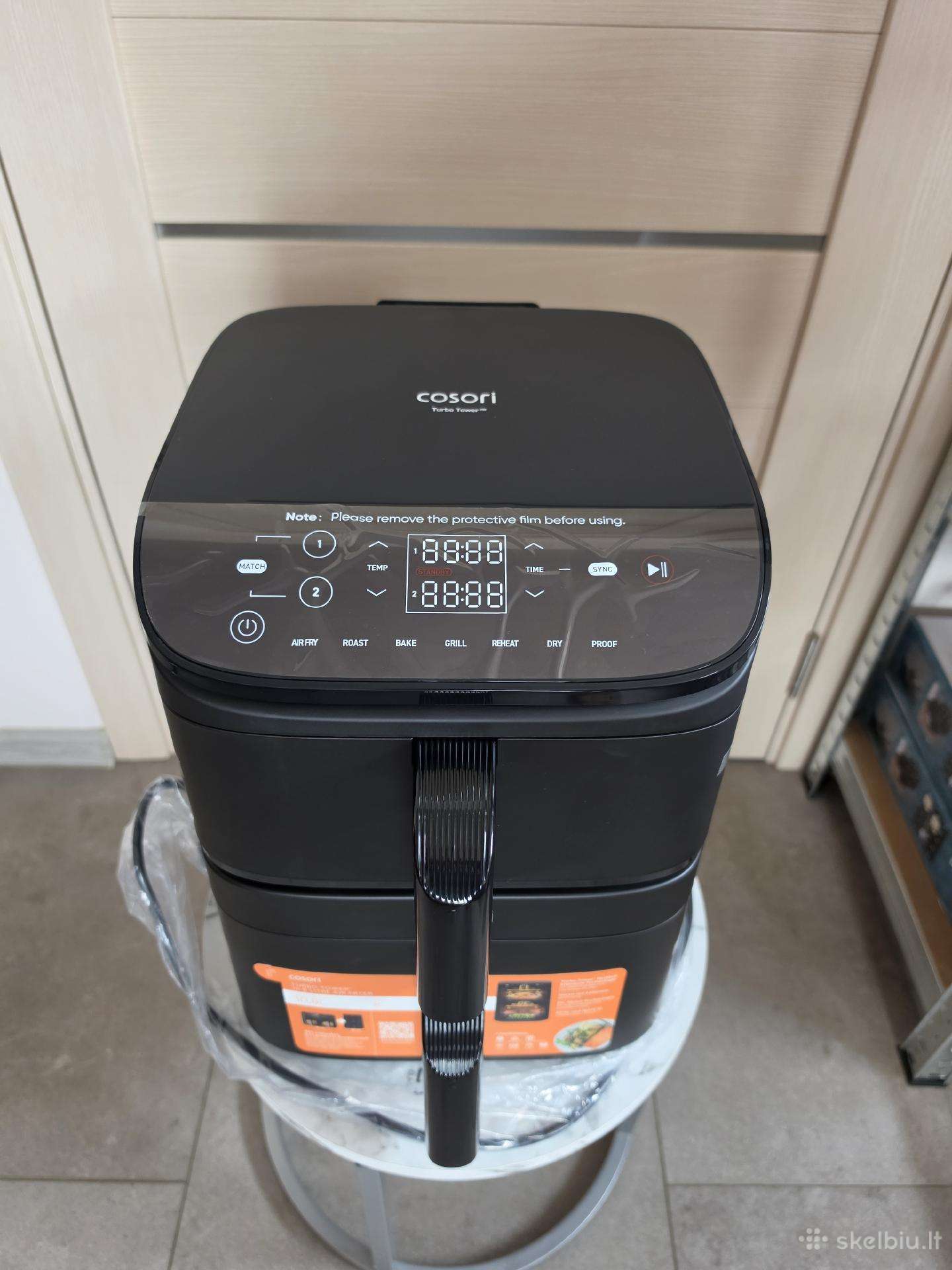 Karšto oro gruzdintuvas Cosori Turbo Tower 10.8l