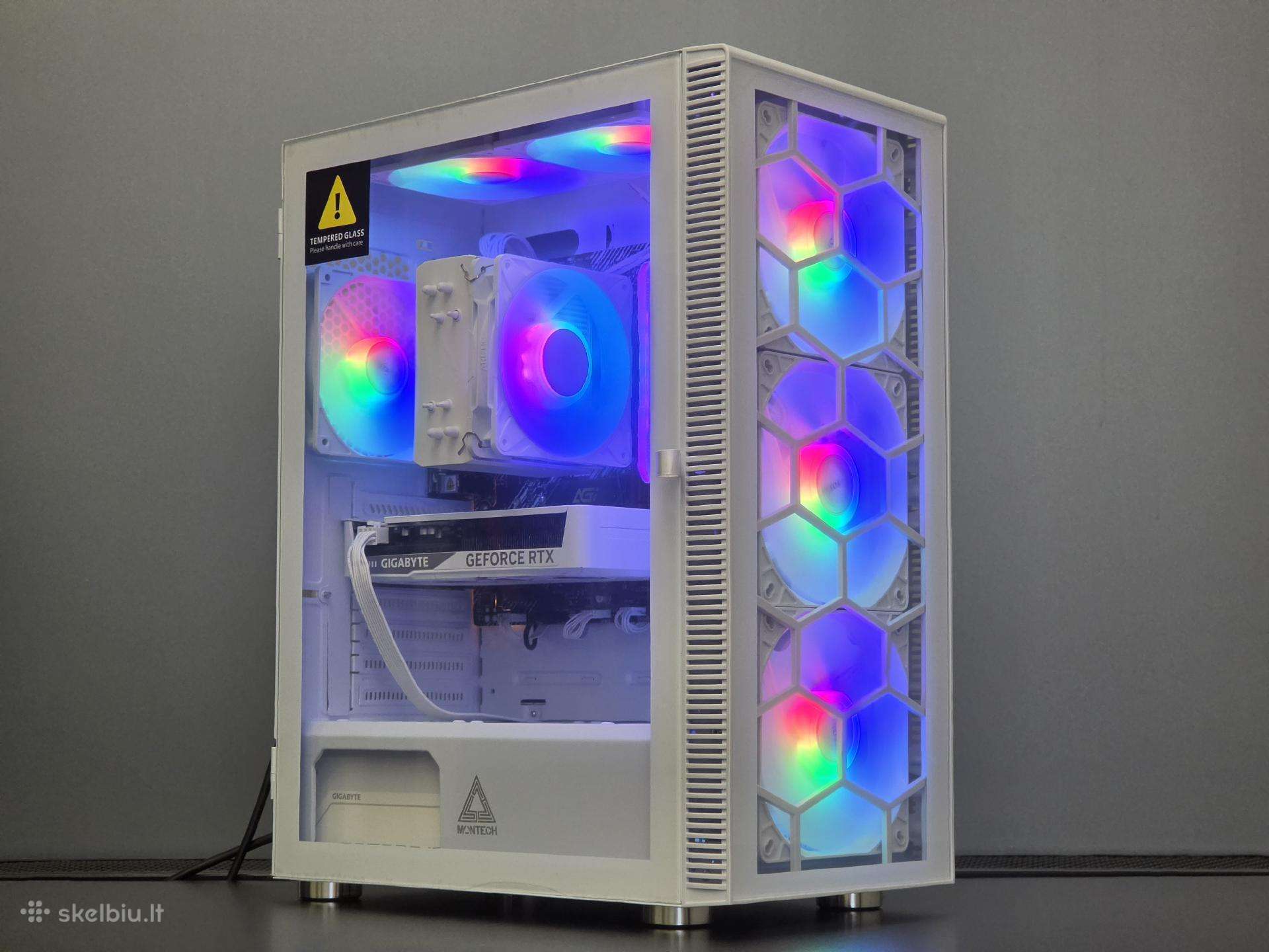 Ryzen 5 5600x kompiuteris su Rtx 5060 Ti