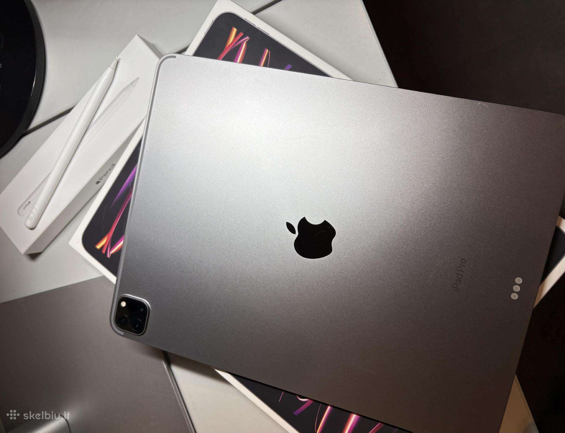 Apple iPad Pro 12.9" M2 (6 kartos) 128 GB