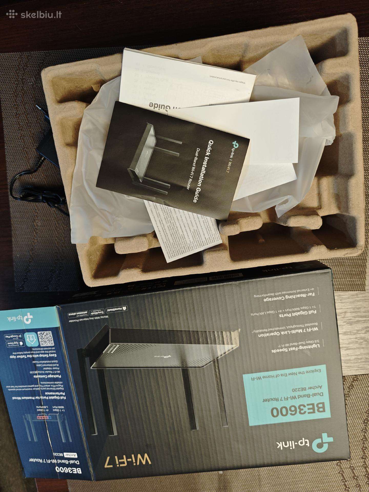 Archer Be220 Be3600 Dual-band Wi-fi 7 Router