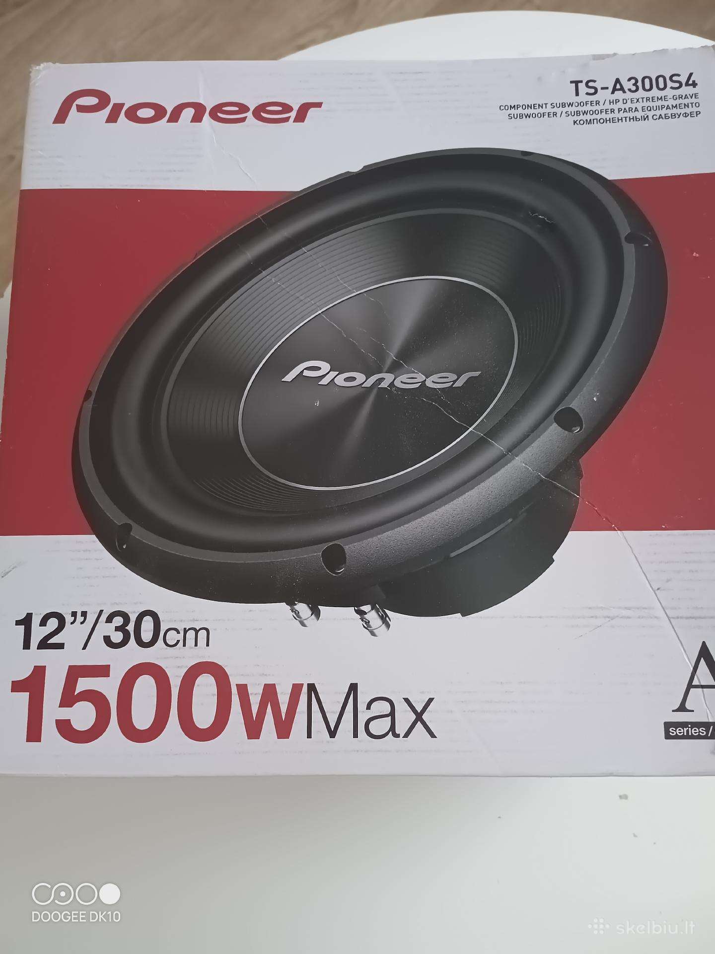 Žemų dažnių garsiakalbis Pioneer Ts-a300s4