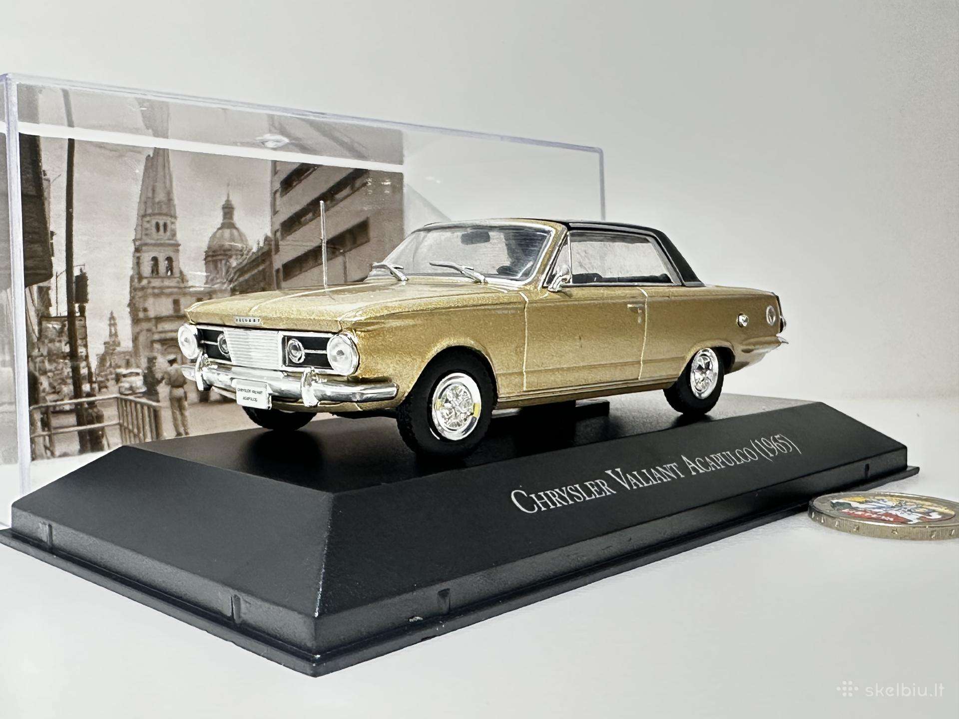 Chrysler Valiant Acapulco 1965 aukso/juoda 1:43