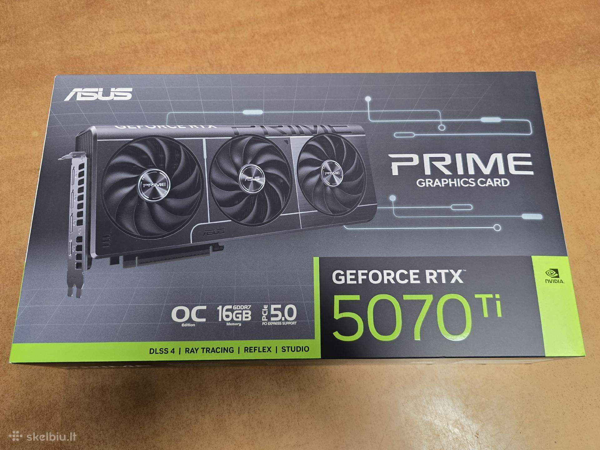 Asus Geforce Rtx 5070 Ti Prime Oc 16gb 256bit