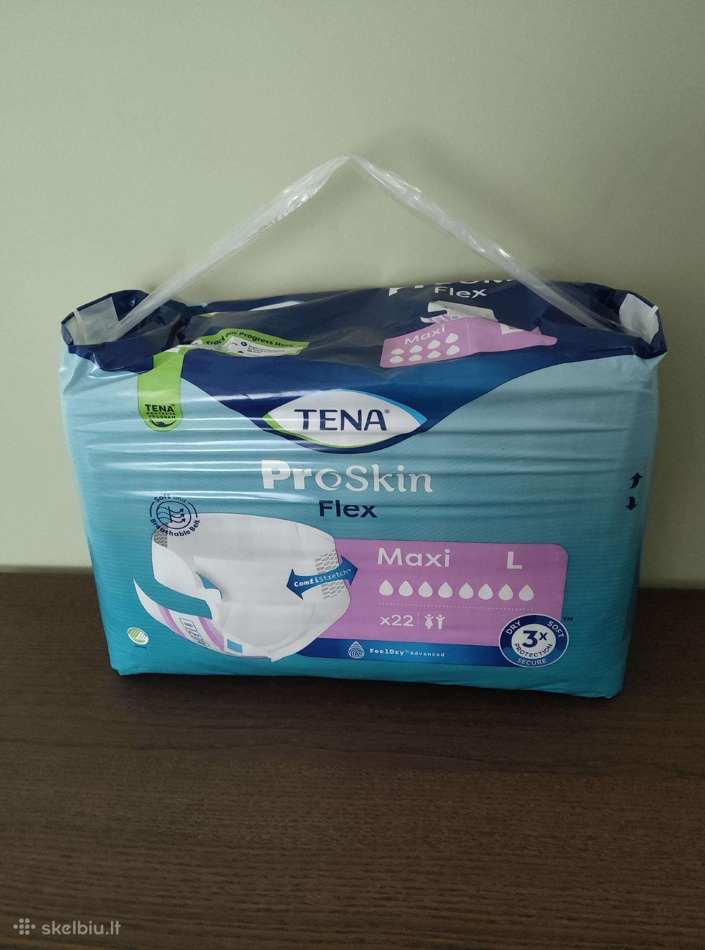 Sauskelnės Tena Pro Skin Flex Maxi L