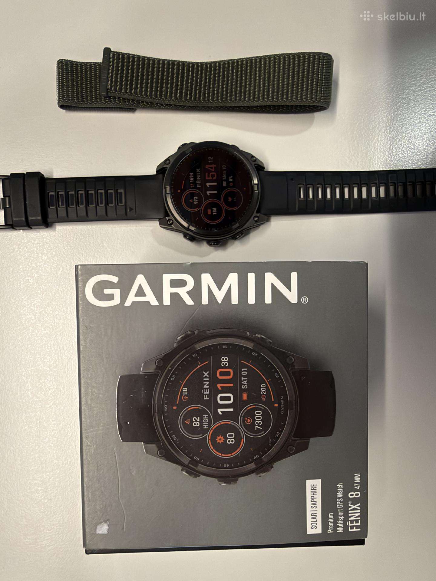 Garmin Fenix 8 Solar Sapphire