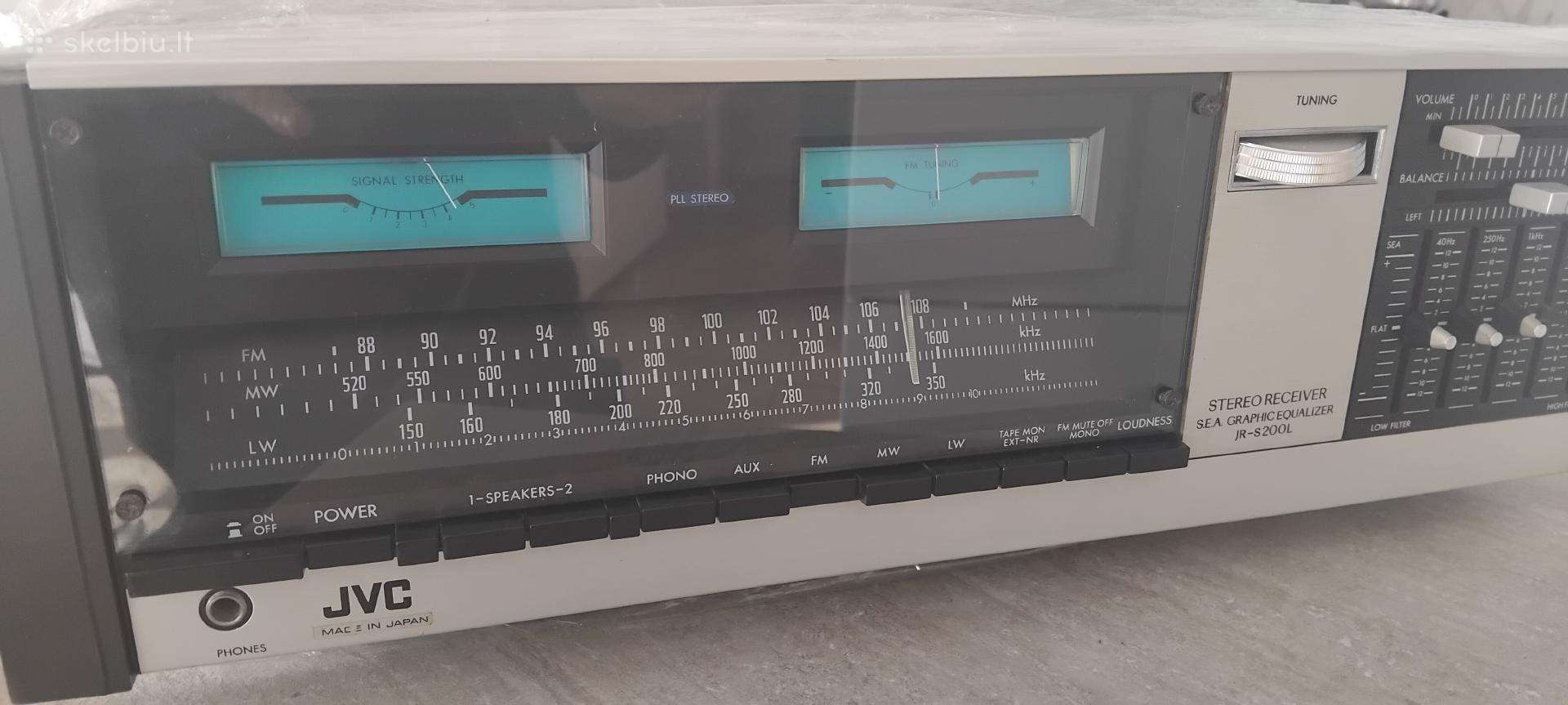 JVC tiuneris