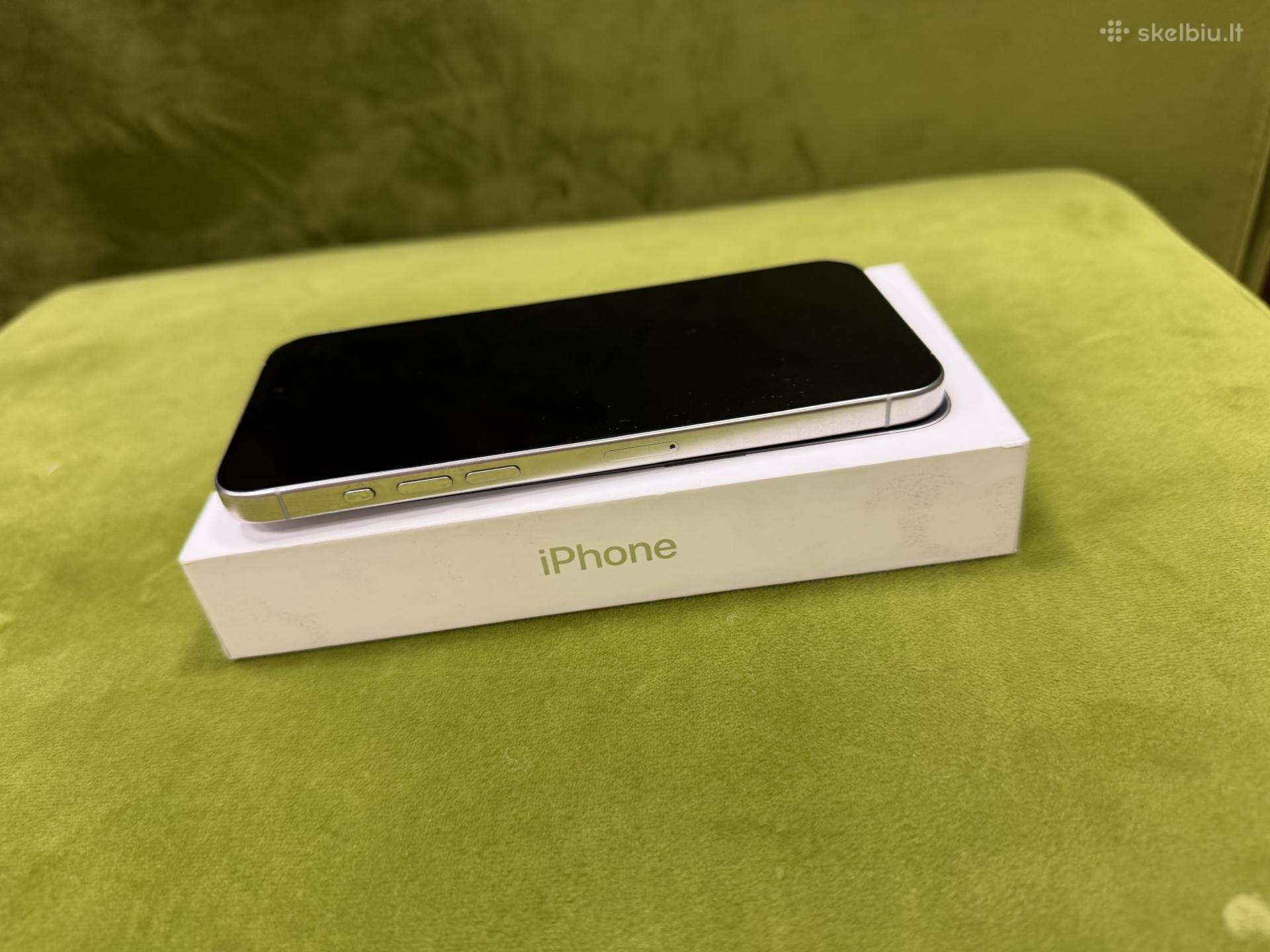 iPhone 15pro Max 256 White Titanium