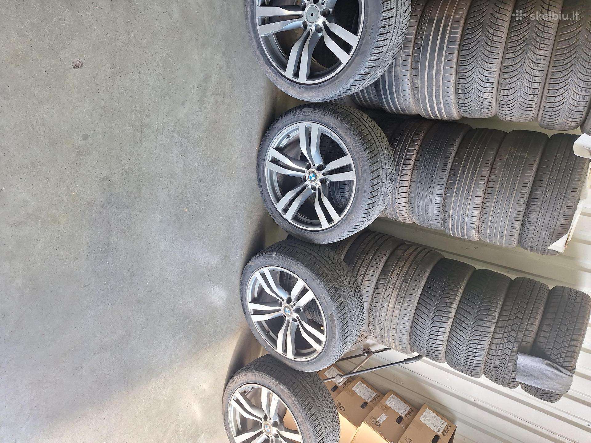 Parduodu bmw e70x5 ratlankiai r20skirtingu plociu