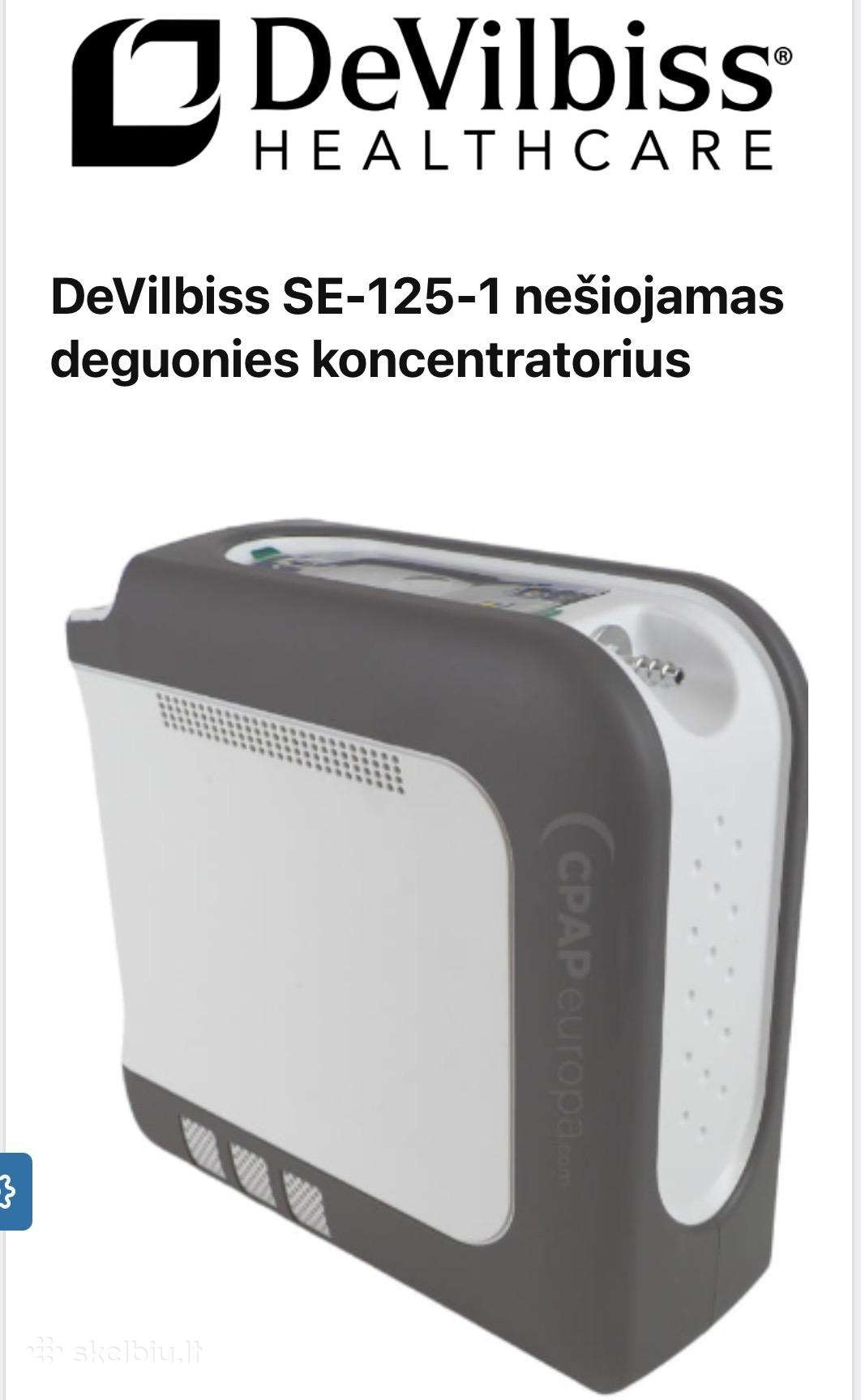 Deguonies koncentratorius nešjm. 1200€