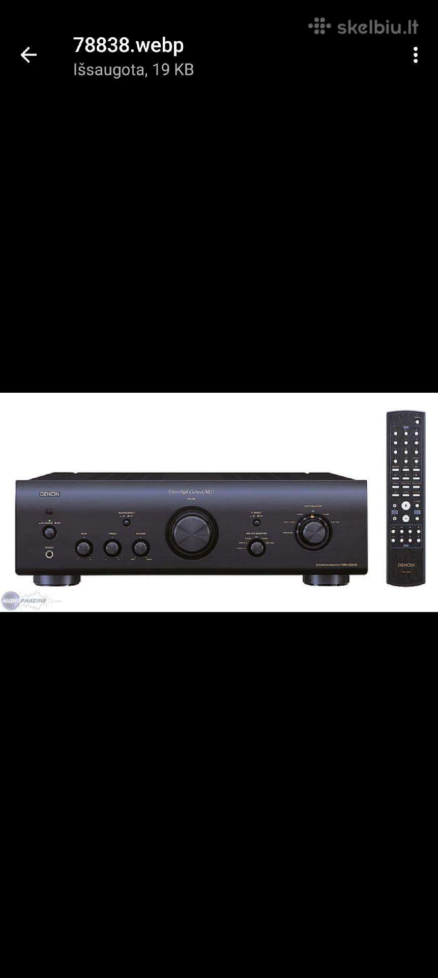 Nupirkčiau Denon Pma-1500ae