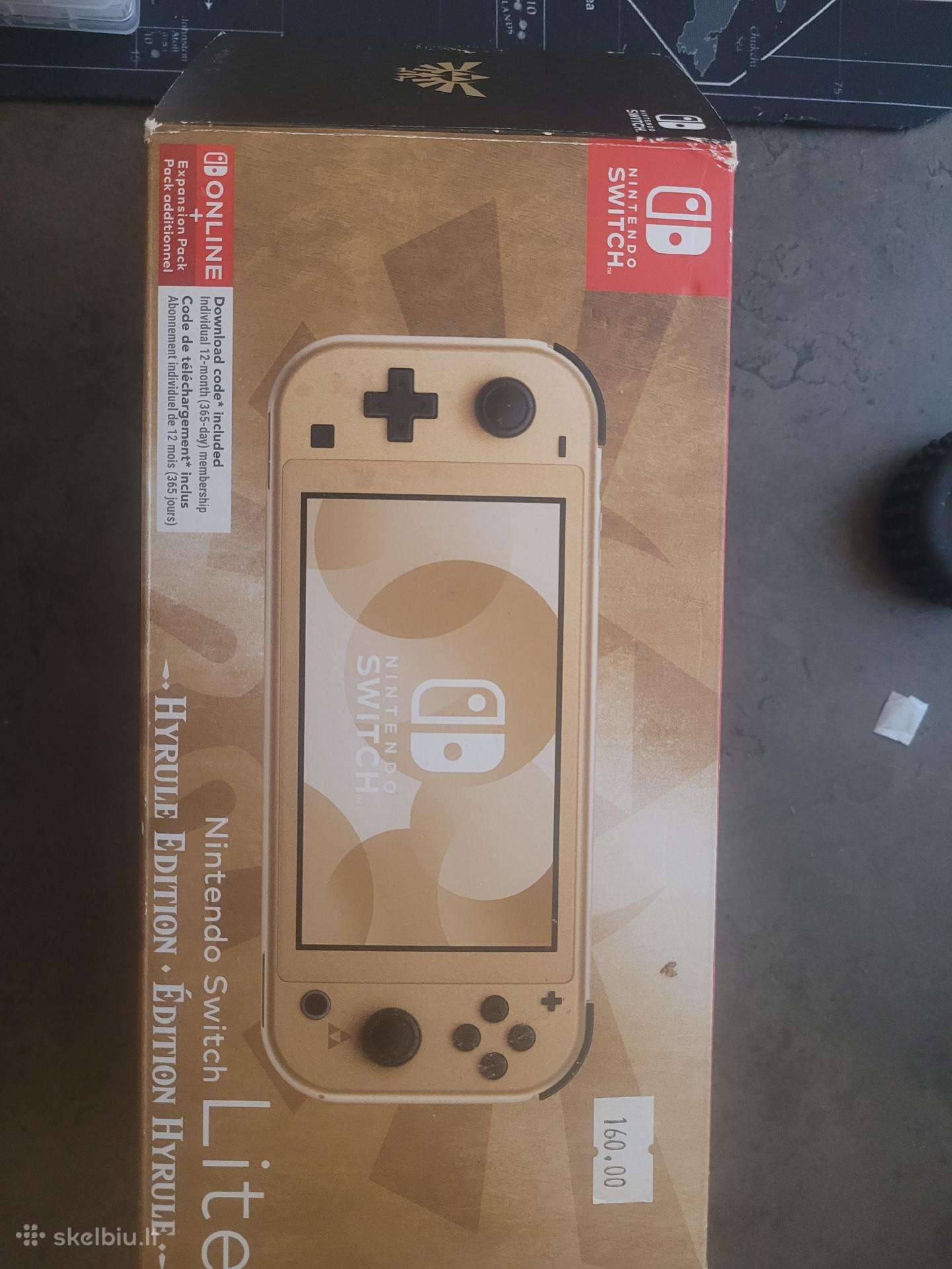 Parduodama Nintendo Switch Lite su 3 žaidimais