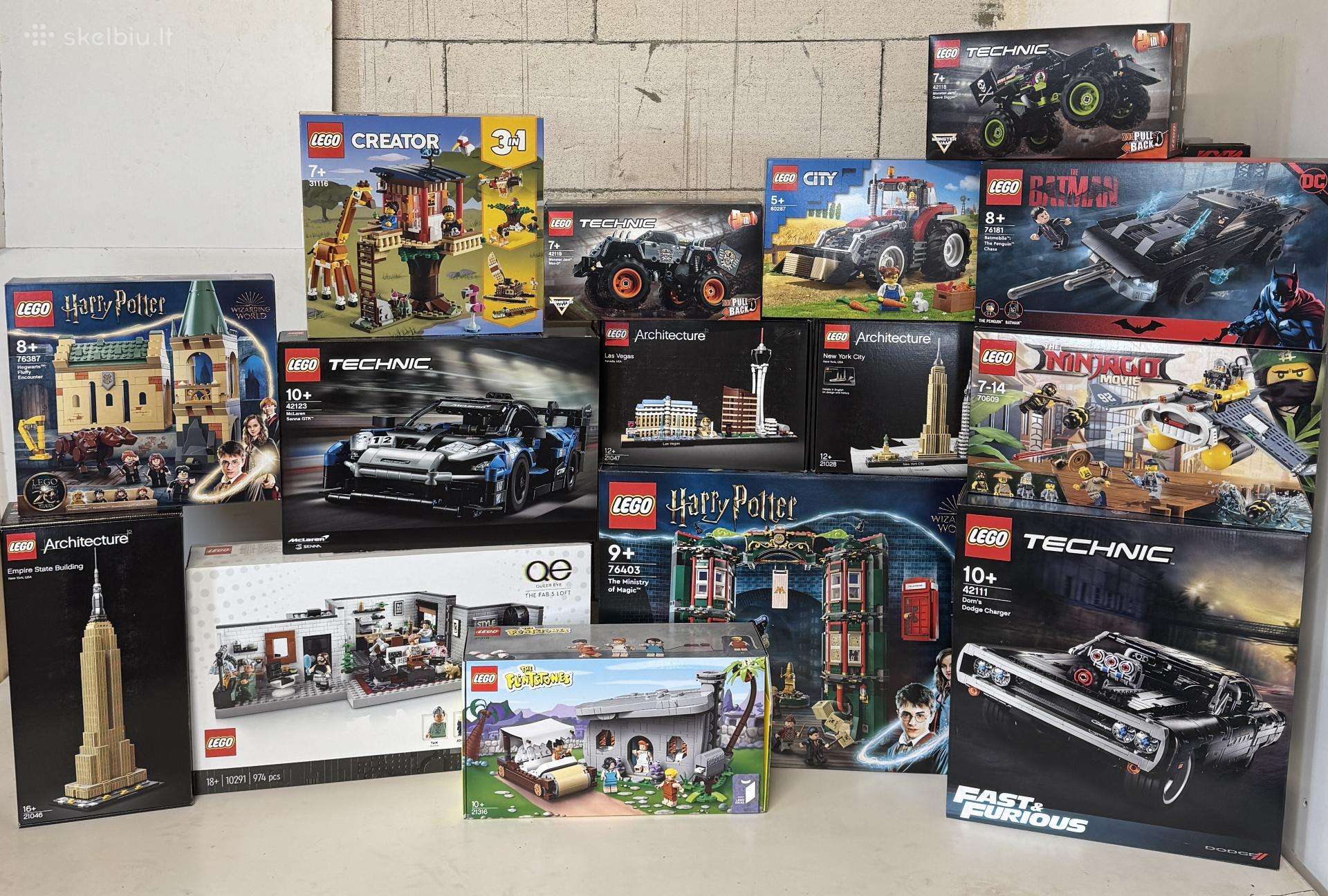 Lego 10270 75895 21318 42111 42082 kiti