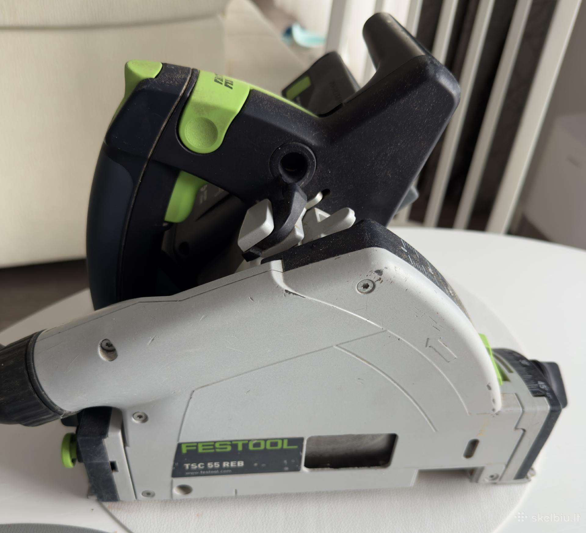 Parduodamas akumuliatorinis Festool pjuklas