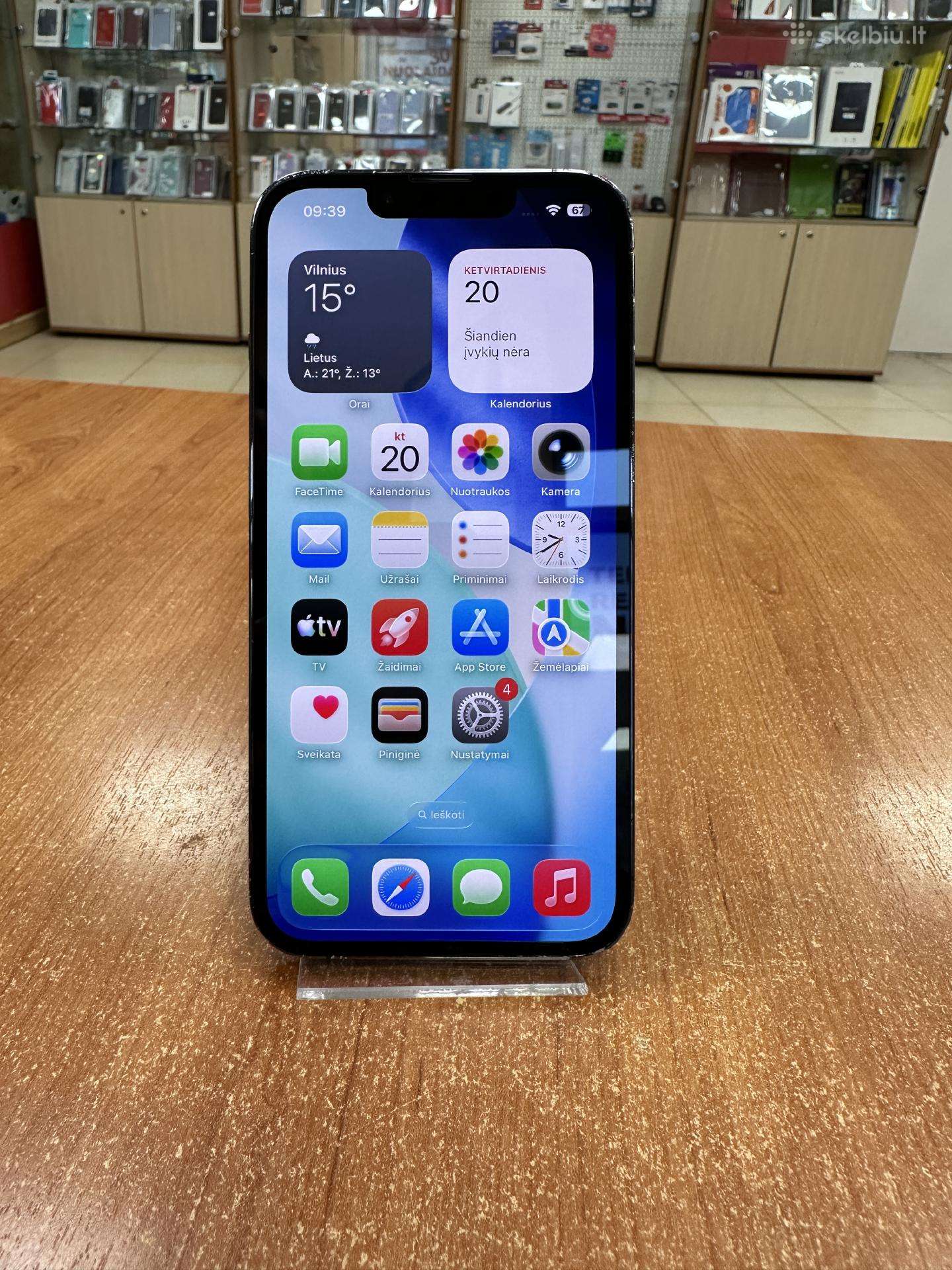 Apple iPhone 13 Pro 128gb (naudotas)