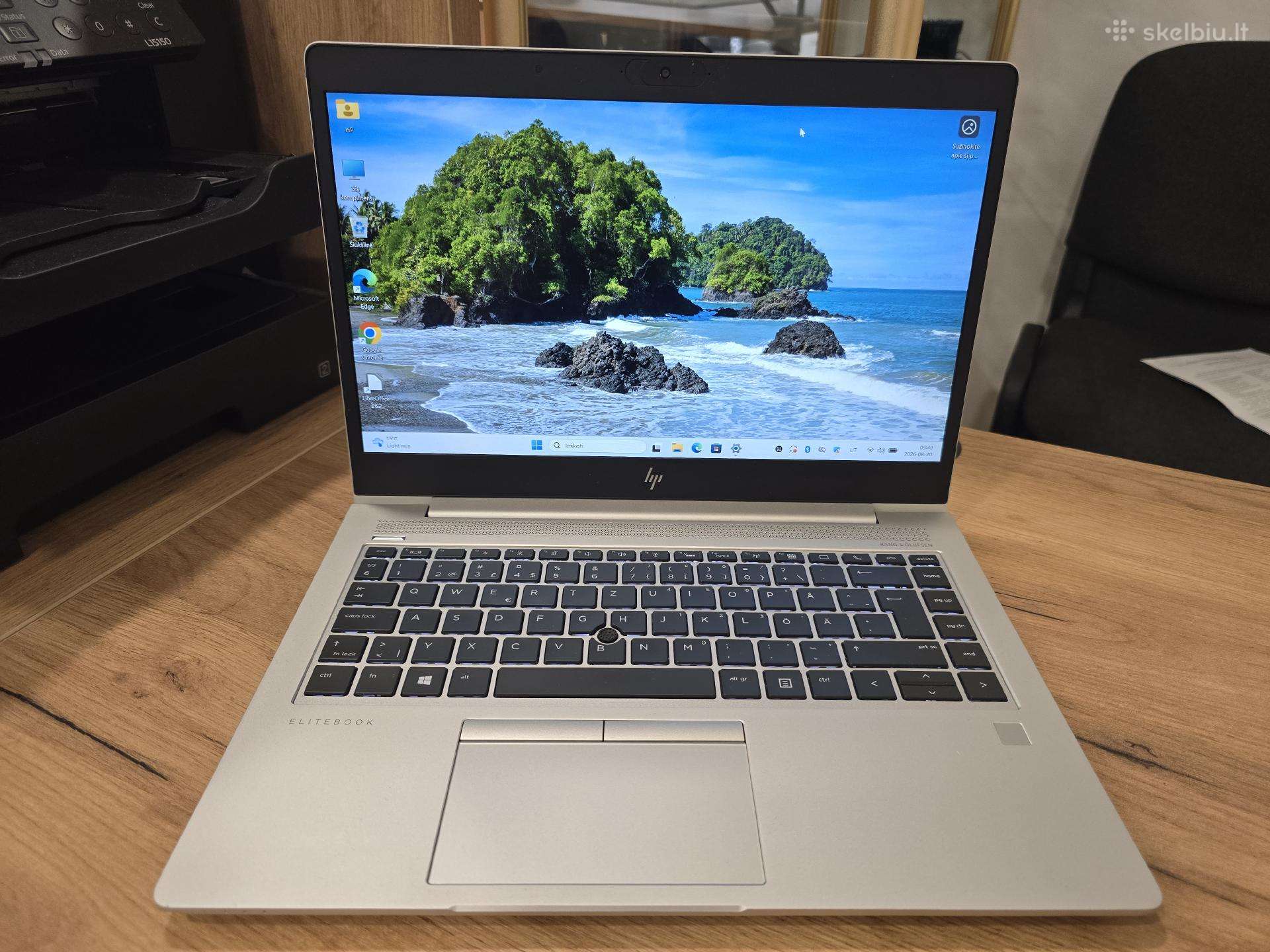 Hp Elitebook 840 G5 14"i7-8650u/16gb/256ssd