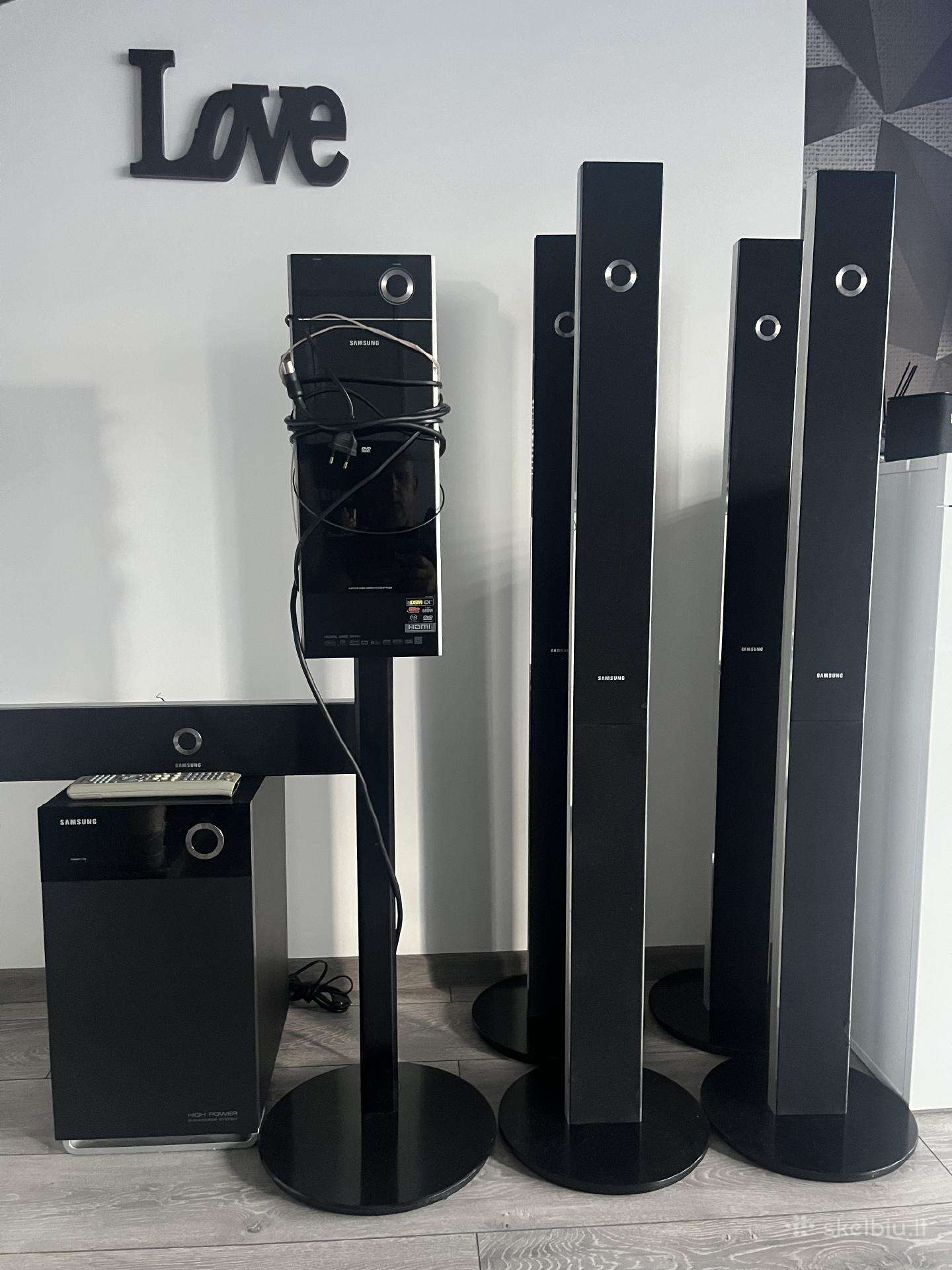 Parduodu Samsung Ht-p1200r namų kino sistemą