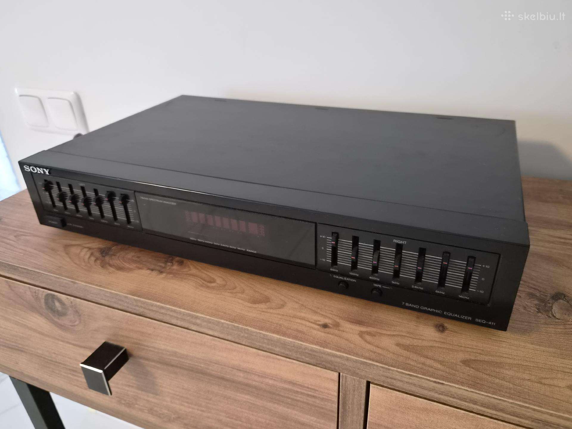Sony ekvalaizeris Seq 411