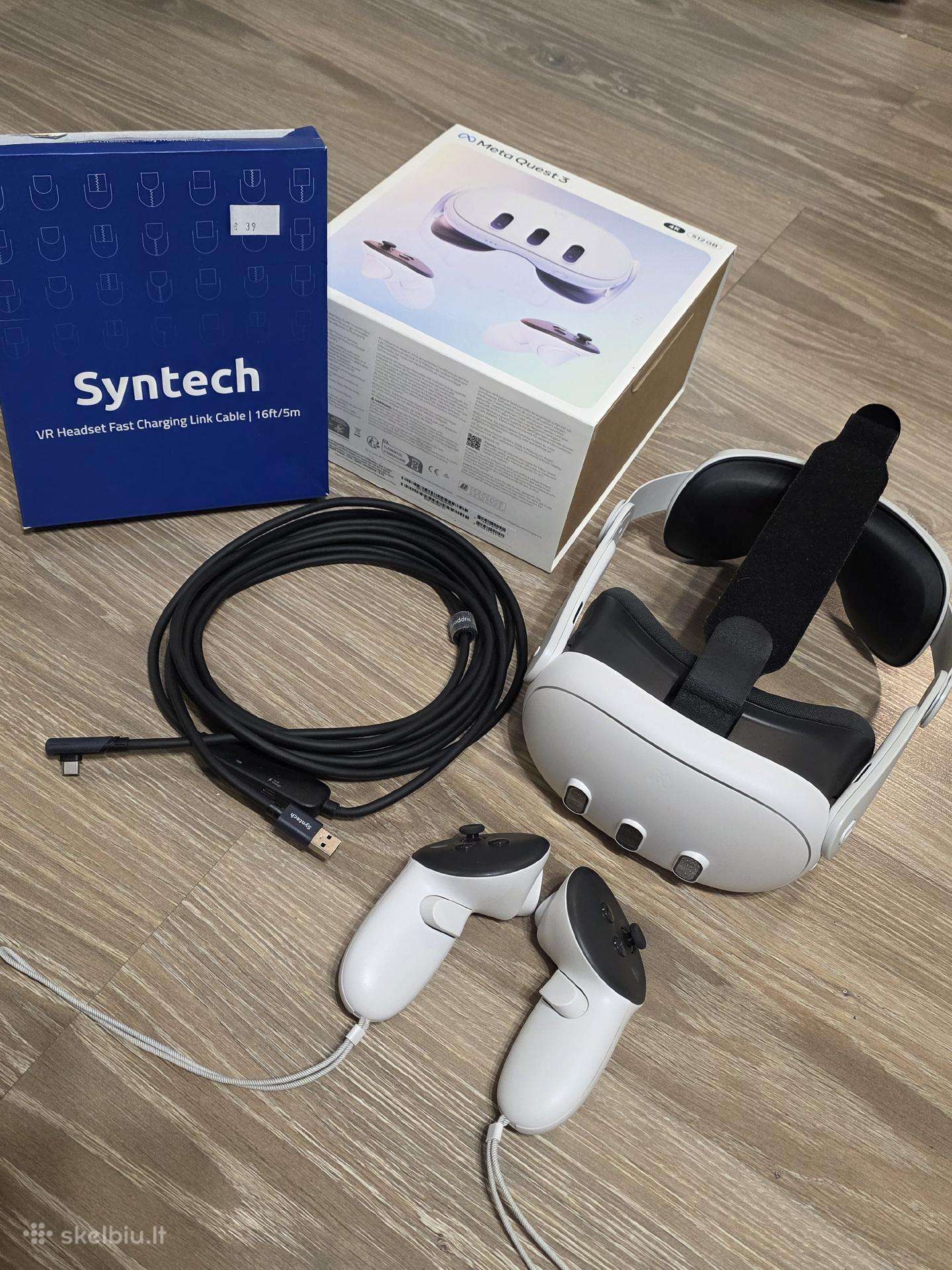 Oculus quest 3 (512gb) + syntech