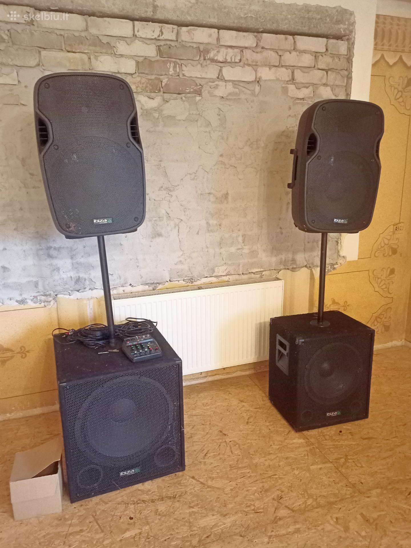 Ibiza sound muzikos koloneliu komplektas