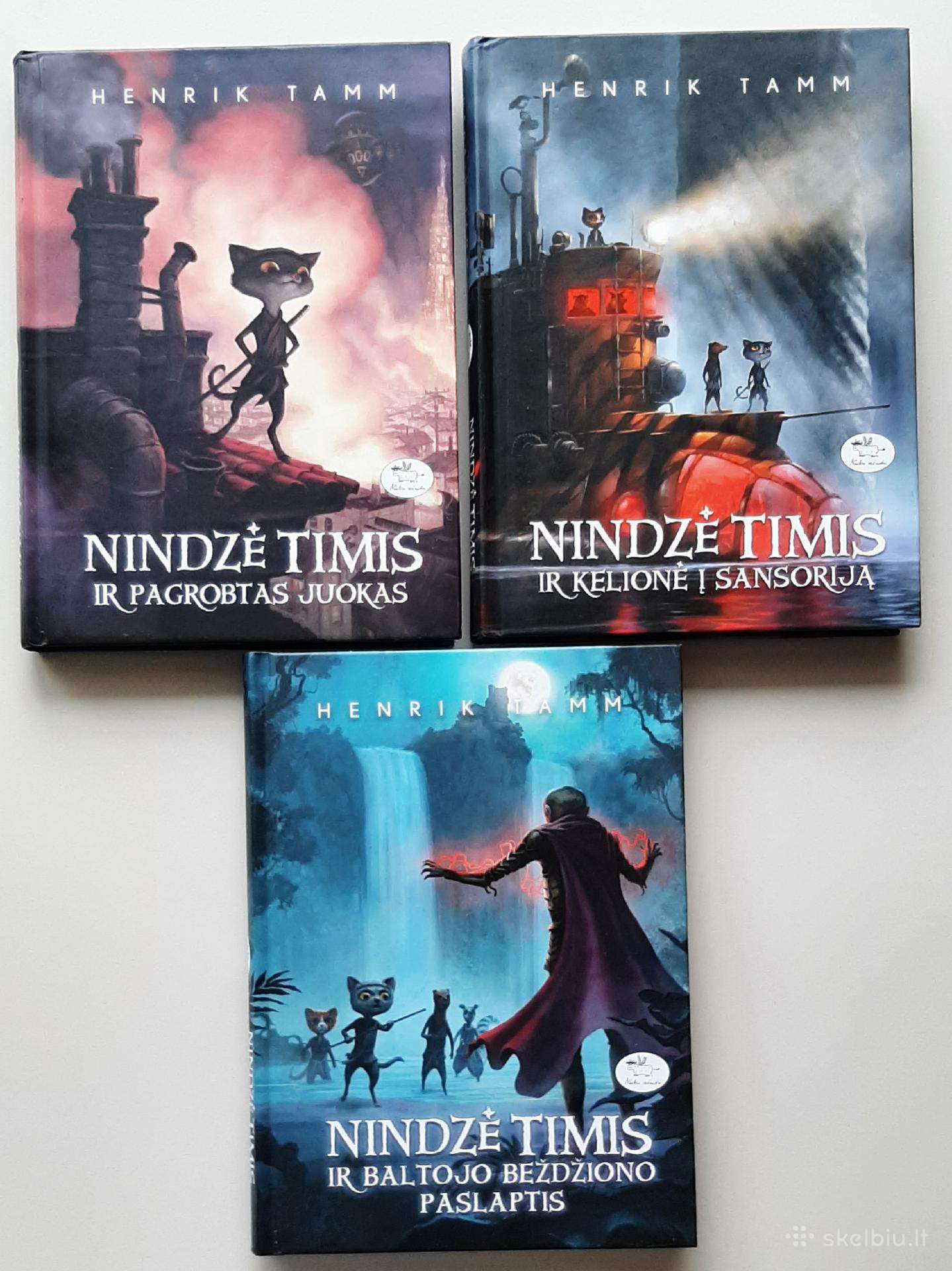 Nimdzė Timis 3 knygos