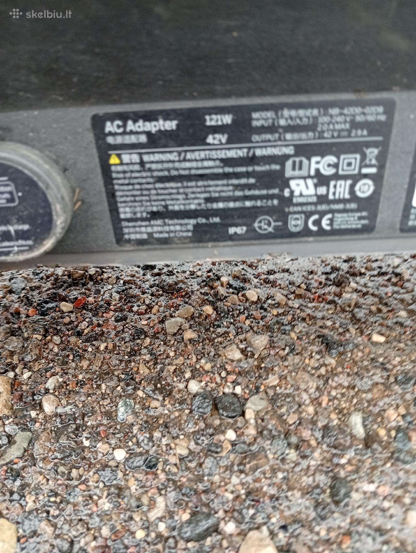 Ninebot elektrinis g30p paspirtukas 350w