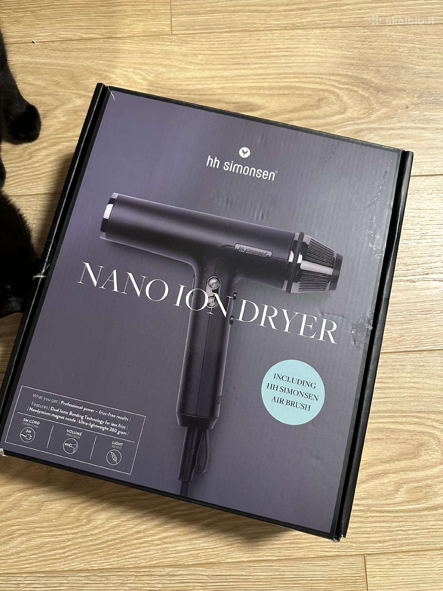 Hh Simonsen Nano Ion Dryer + Air Brush
