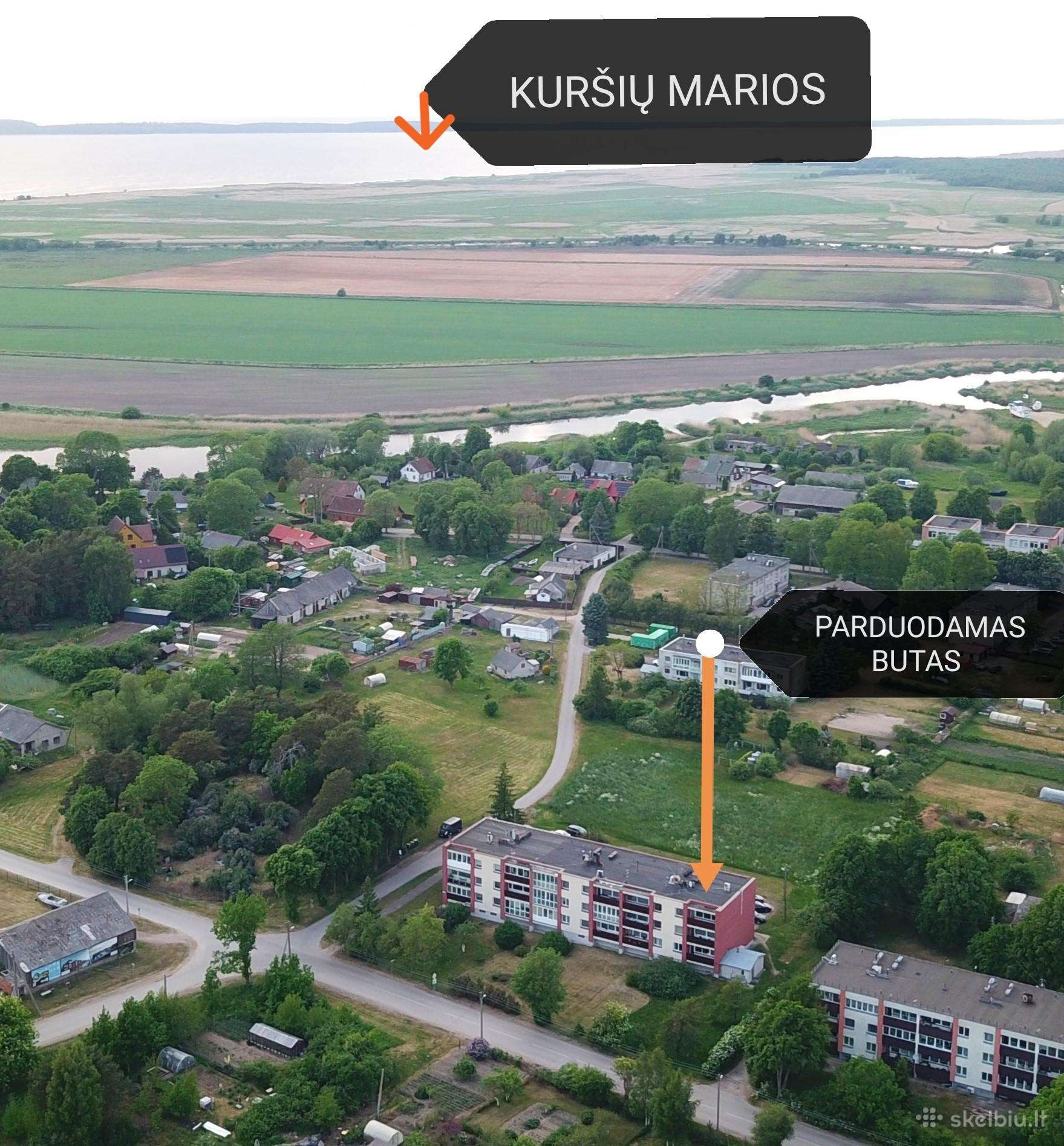 Drevernoje parduodamas erdvus butas