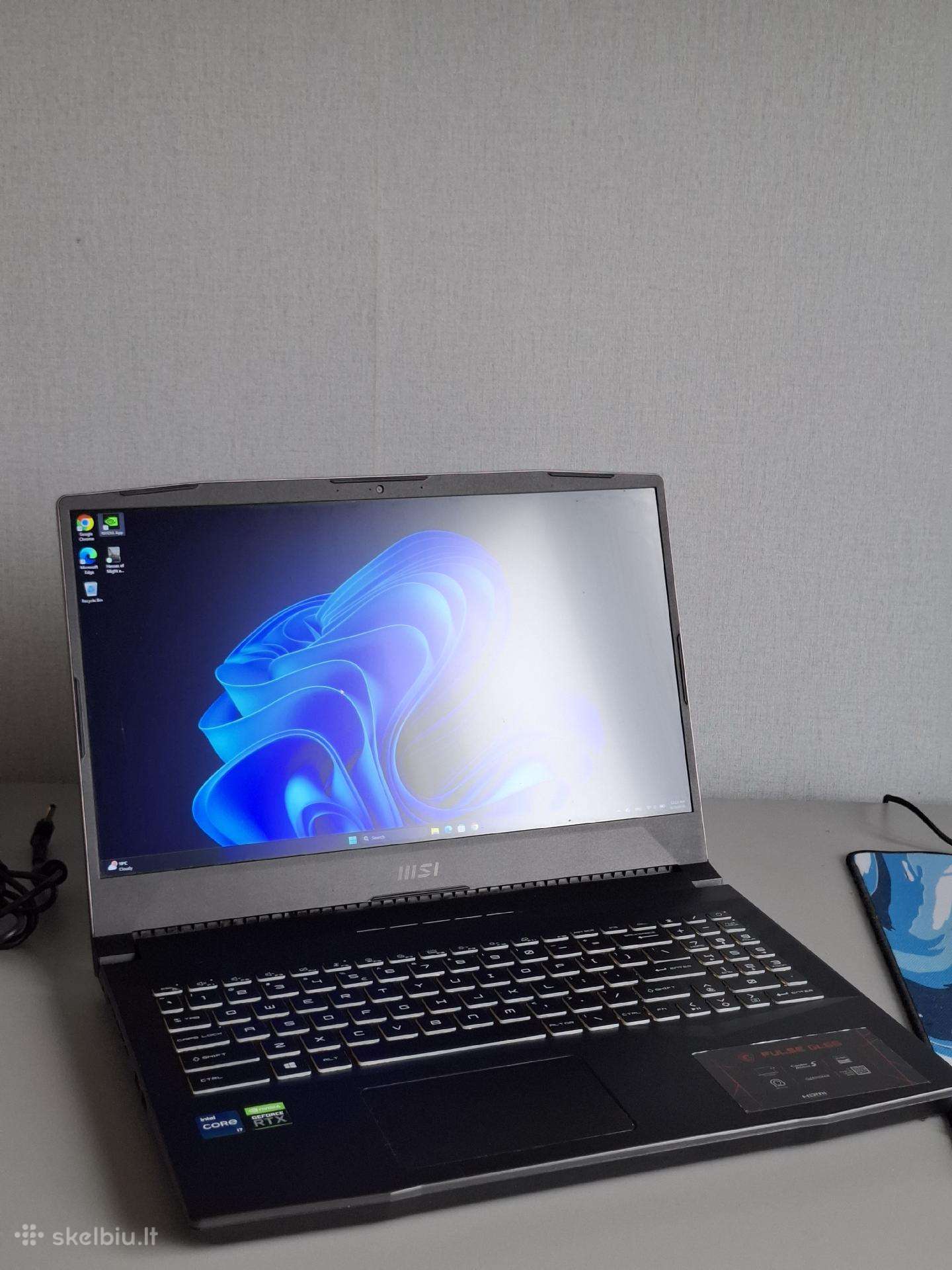 Nešiojamas kompiuteris Msi Pulse Gl66