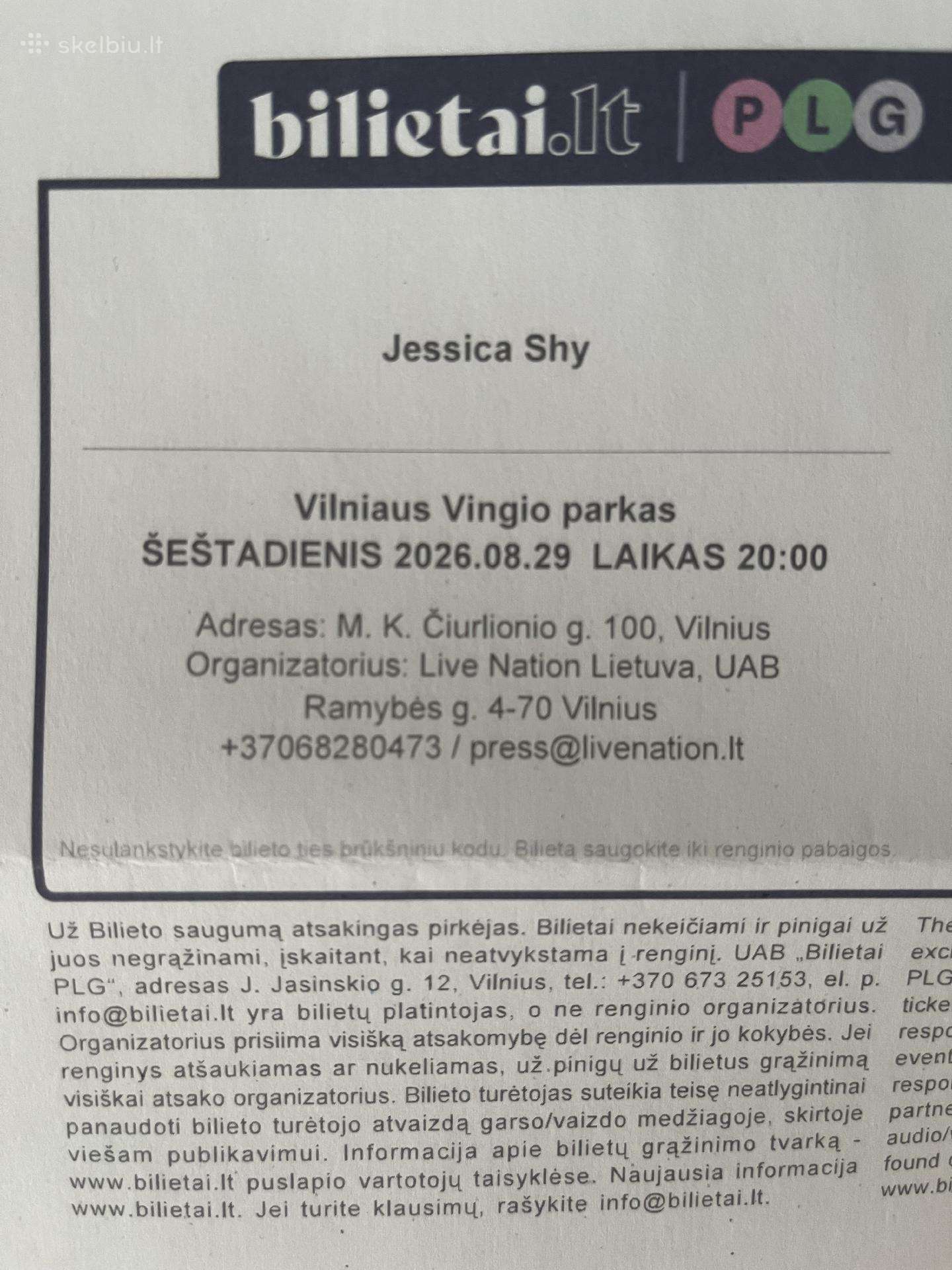 Du bilietai