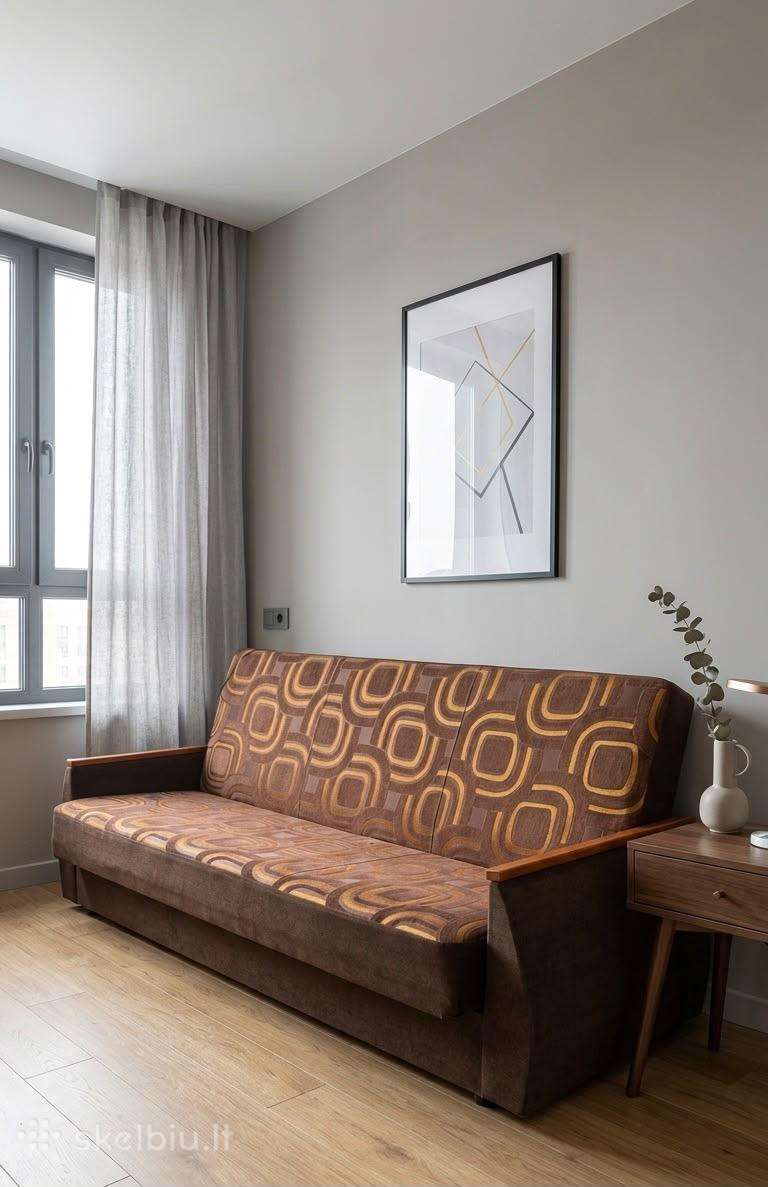 Parduodama sofa-lova 120x185 cm.