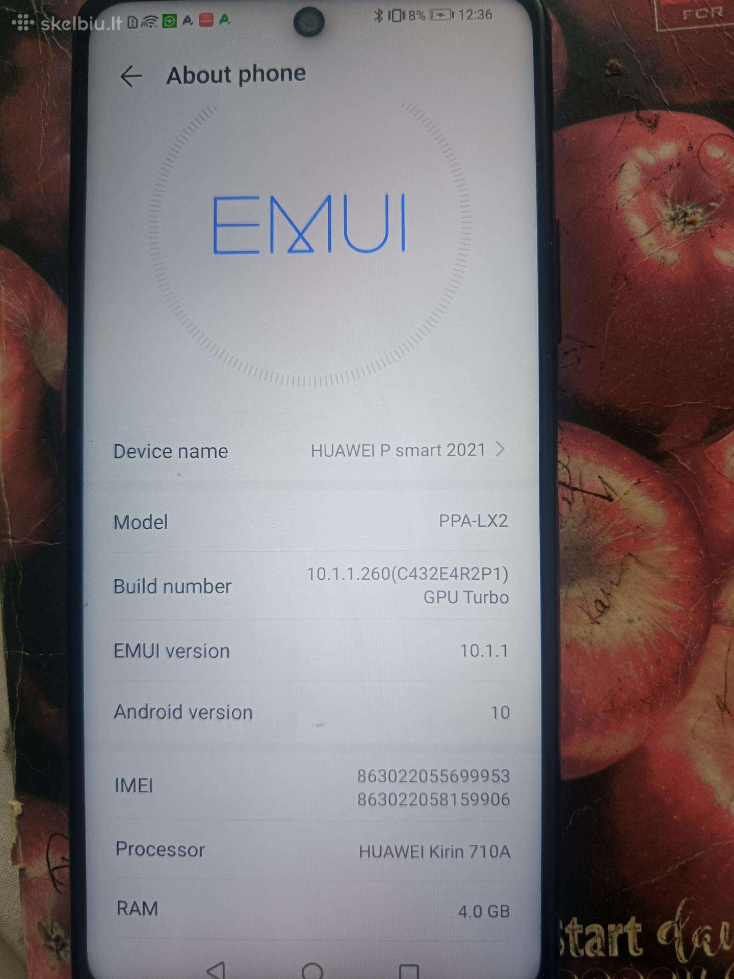 Huawei p smart 2021