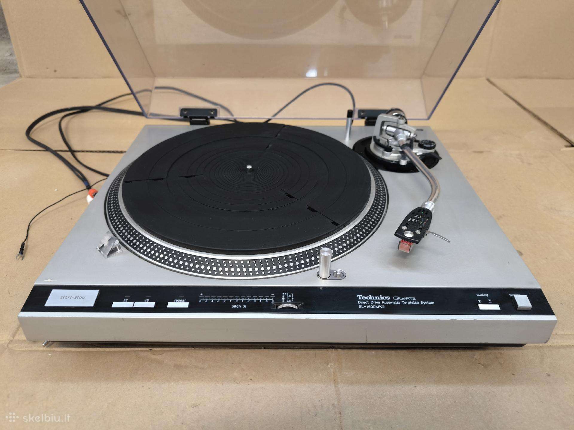 Technics SL-1600 Mk2 Patefonas